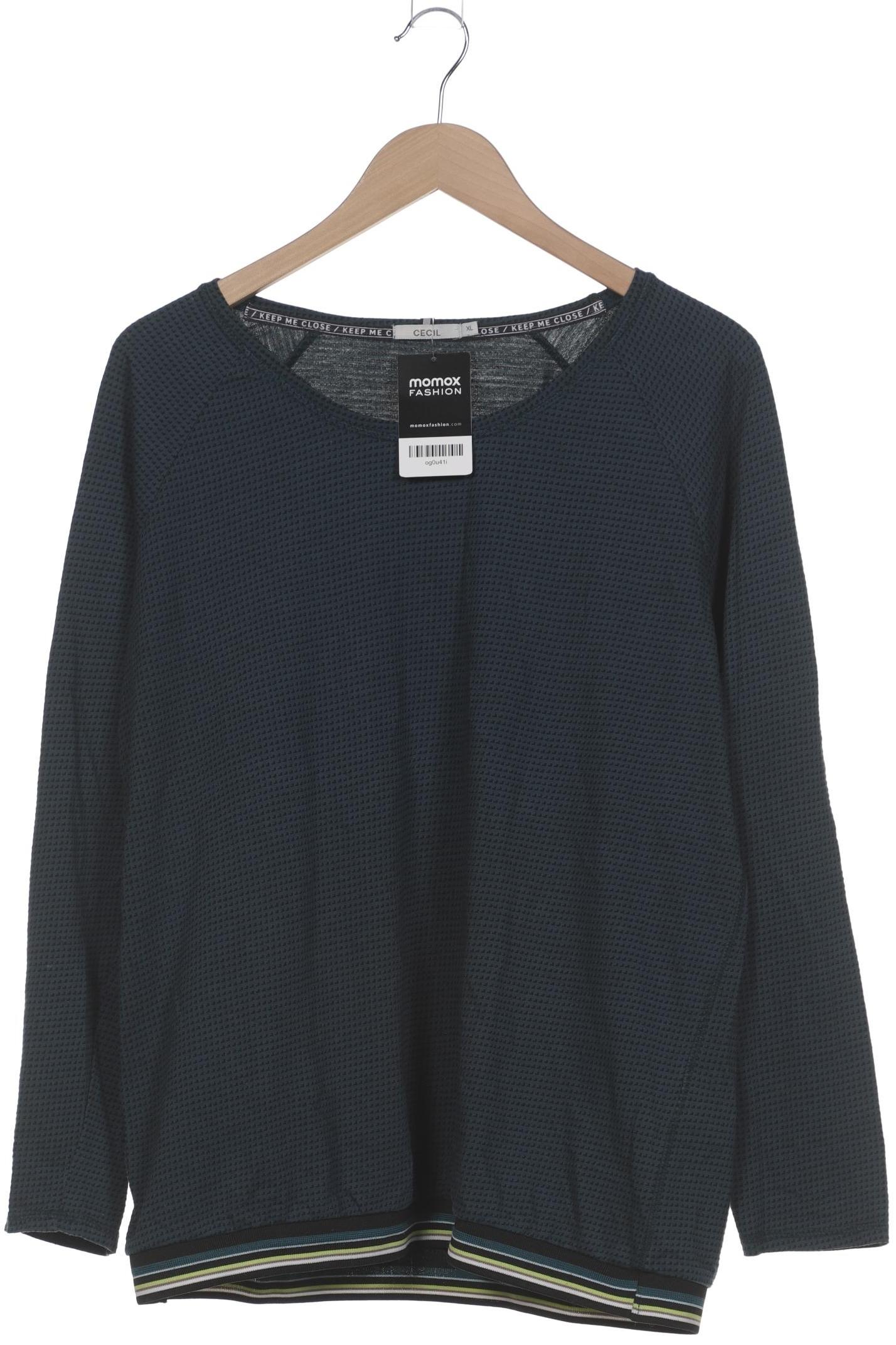 

Cecil Damen Langarmshirt, grün, Gr. 44