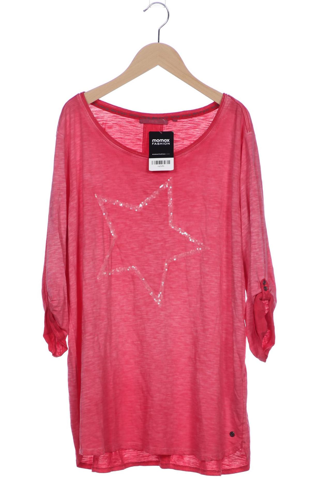 

Cecil Damen Langarmshirt, pink, Gr. 46