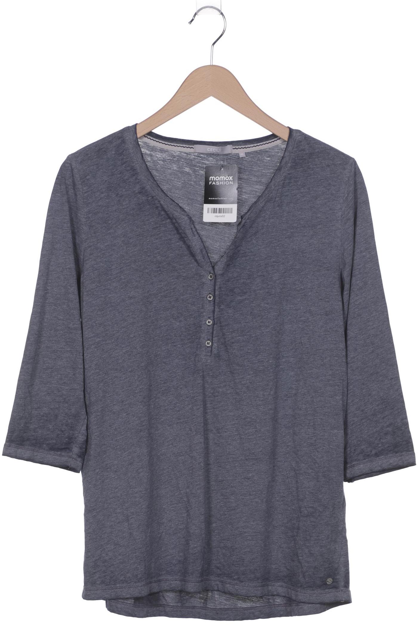 

Cecil Damen Langarmshirt, marineblau, Gr. 44
