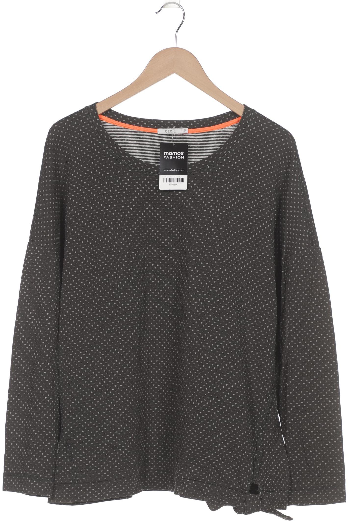 

Cecil Damen Langarmshirt, grün, Gr. 44