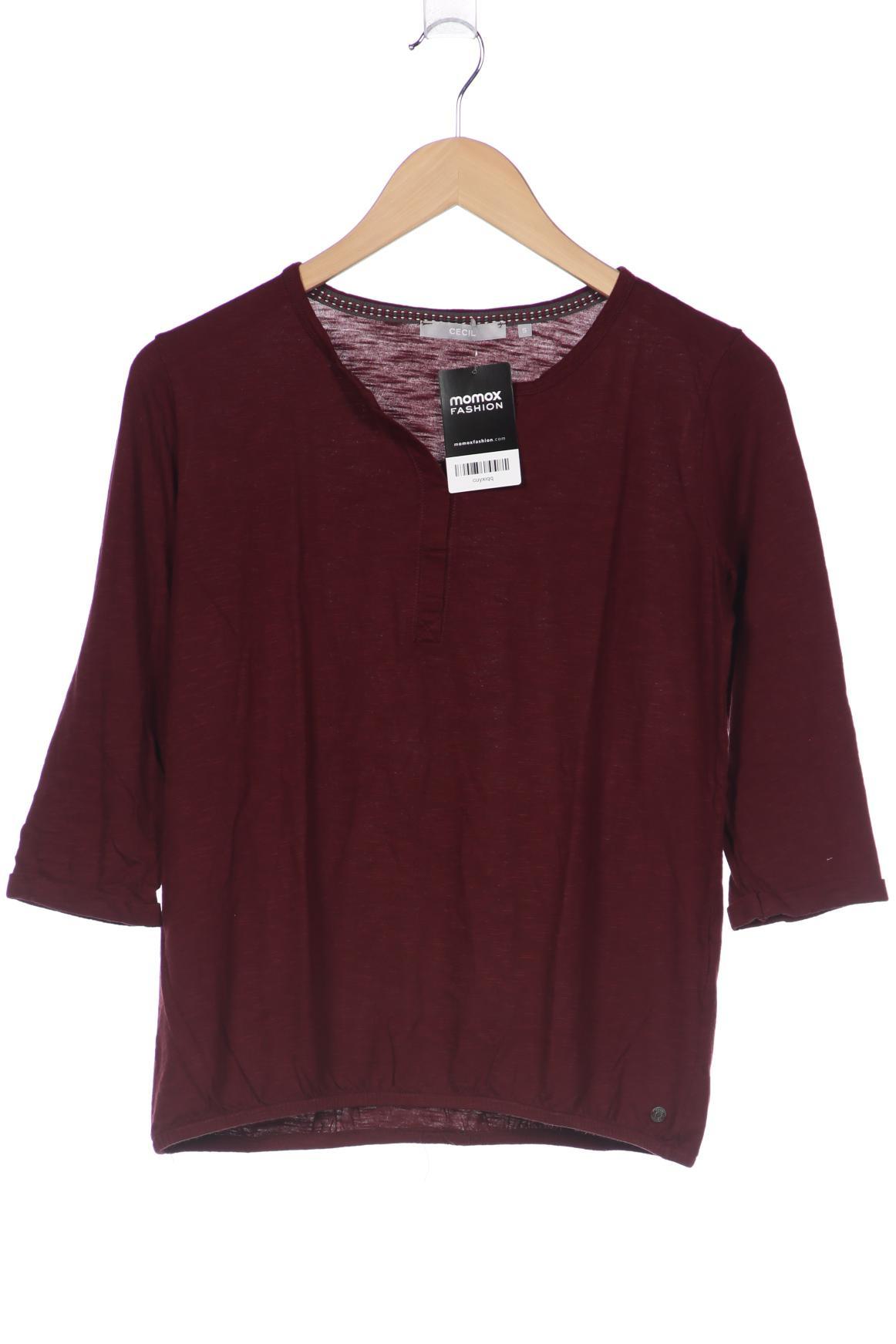 

CECIL Damen Langarmshirt, bordeaux