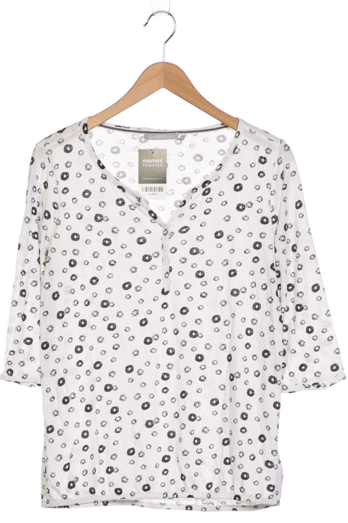 

CECIL Damen Langarmshirt, weiß