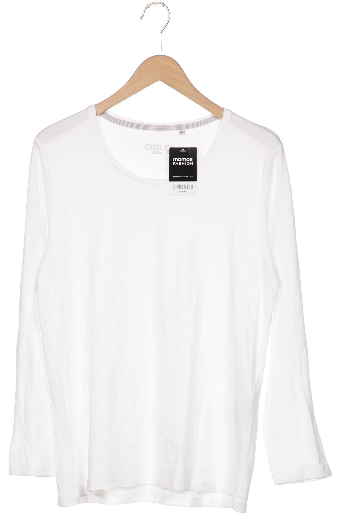 

CECIL Damen Langarmshirt, weiß