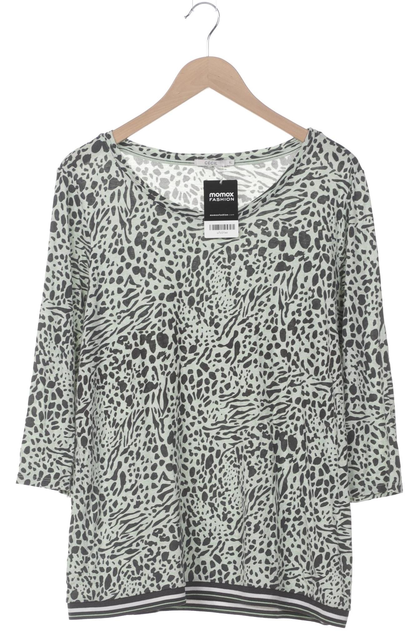 

Cecil Damen Langarmshirt, grün, Gr. 44