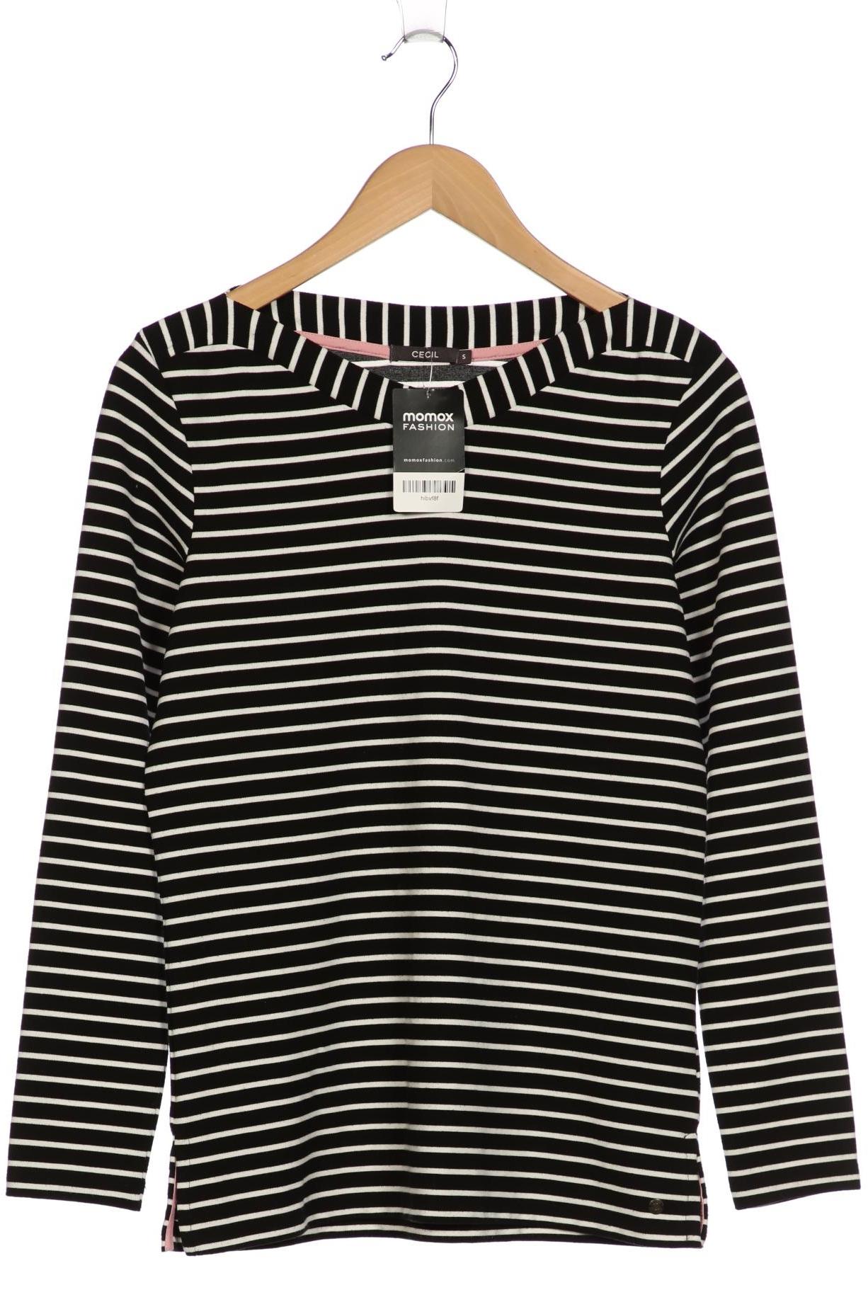 

Cecil Damen Langarmshirt, schwarz, Gr. 36