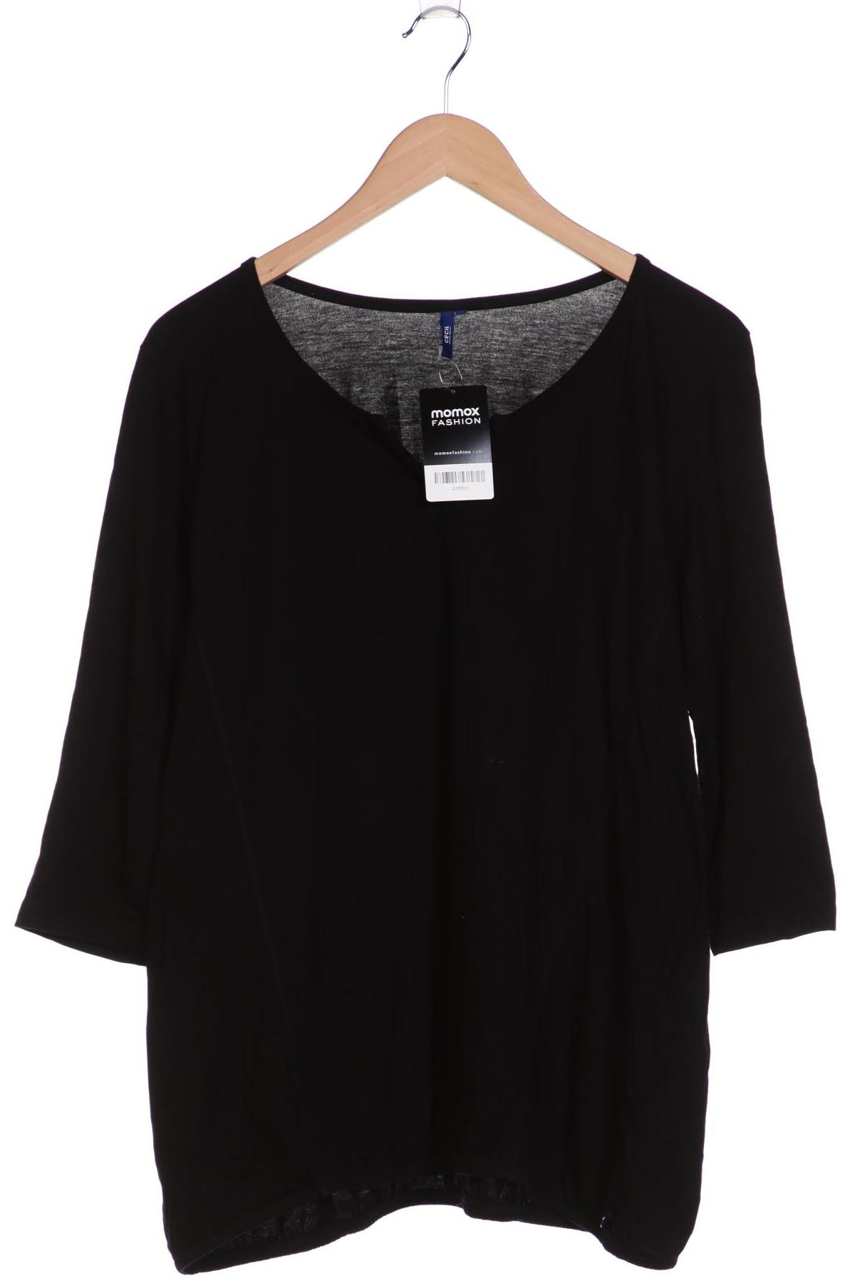 

Cecil Damen Langarmshirt, schwarz, Gr. 46