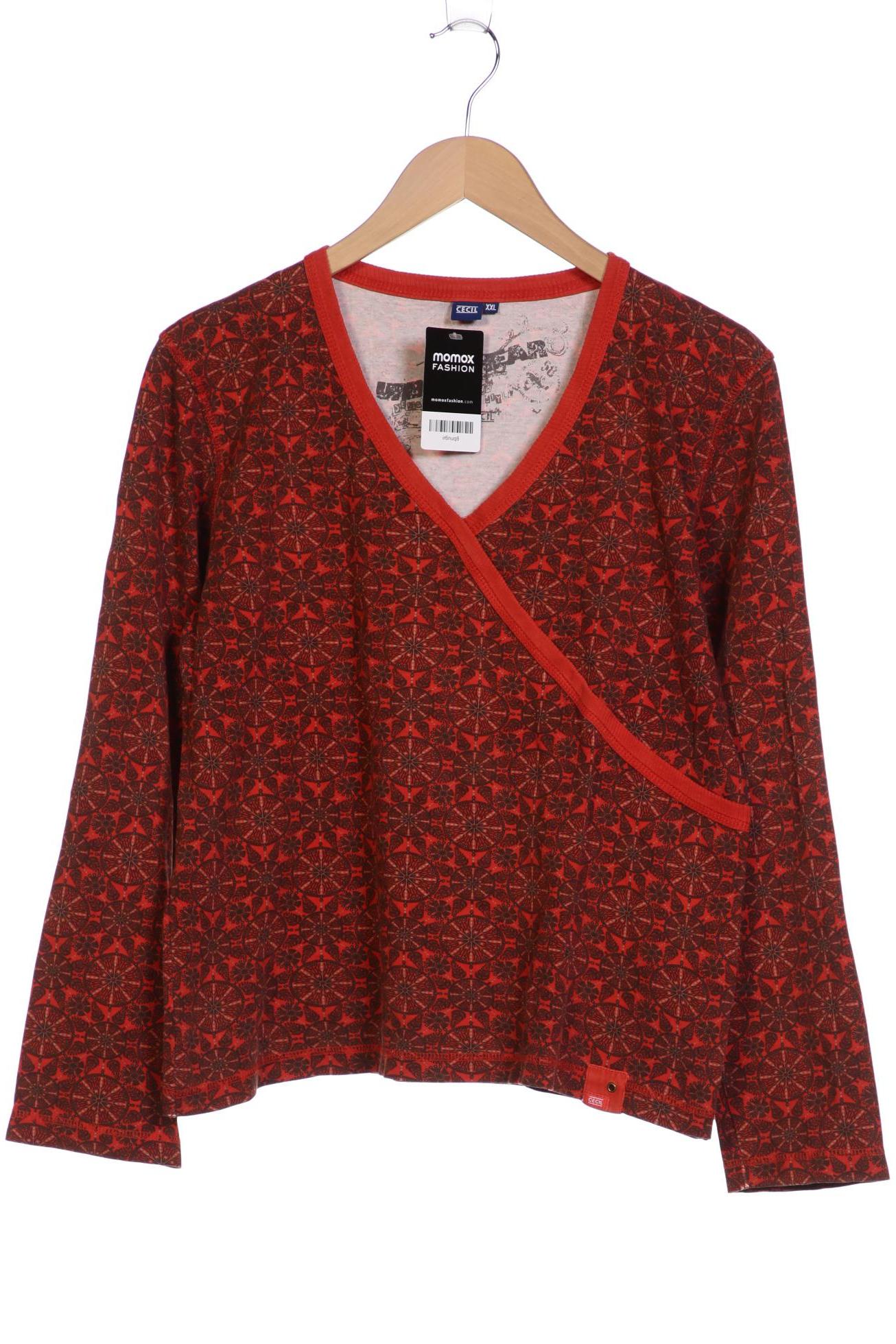 

CECIL Damen Langarmshirt, rot