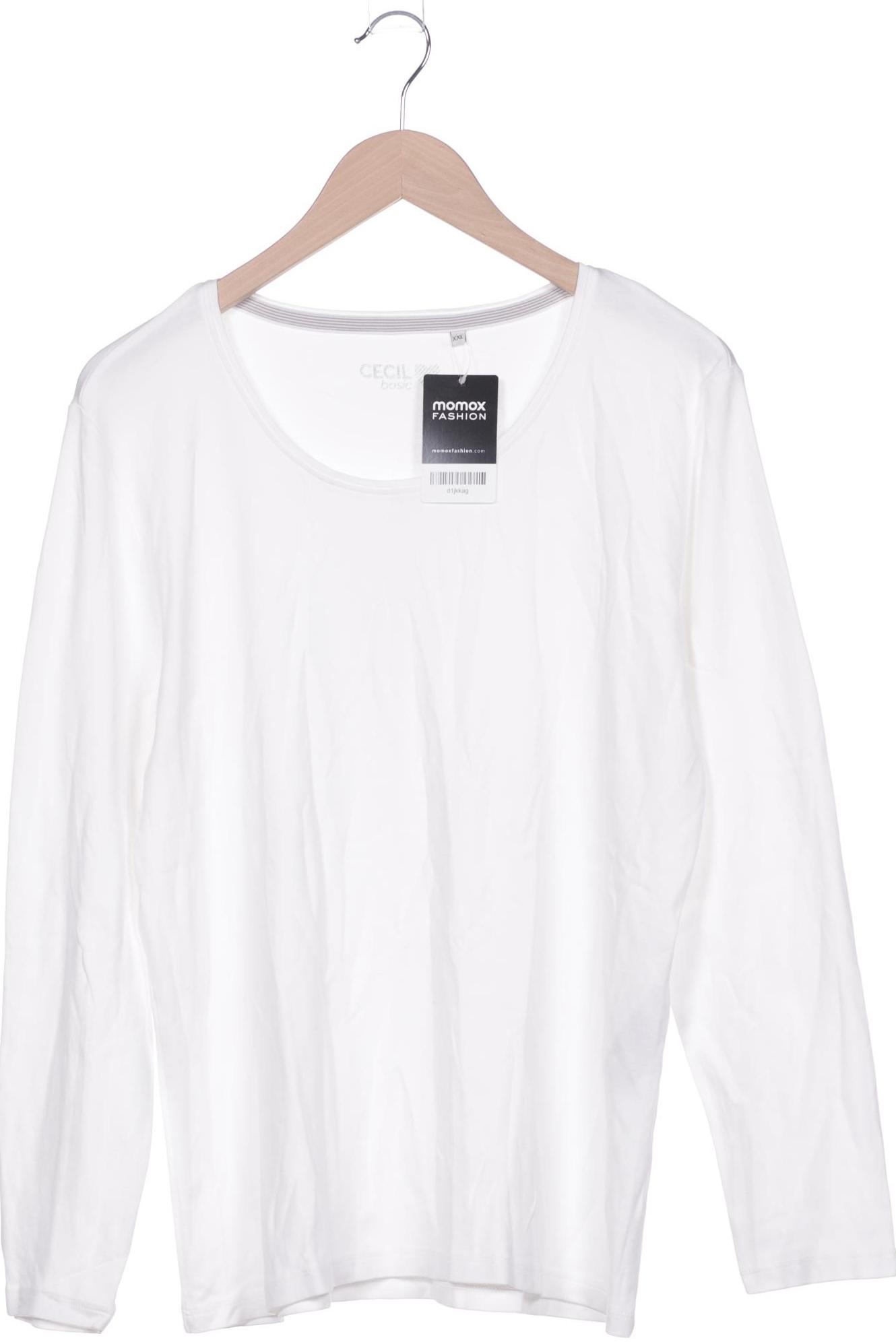 

CECIL Damen Langarmshirt, weiß