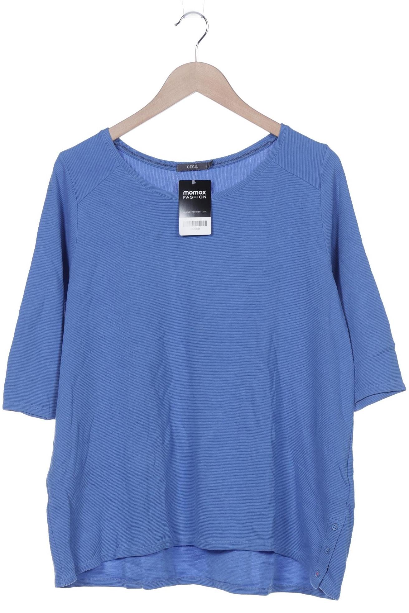 

Cecil Damen Langarmshirt, blau, Gr. 46