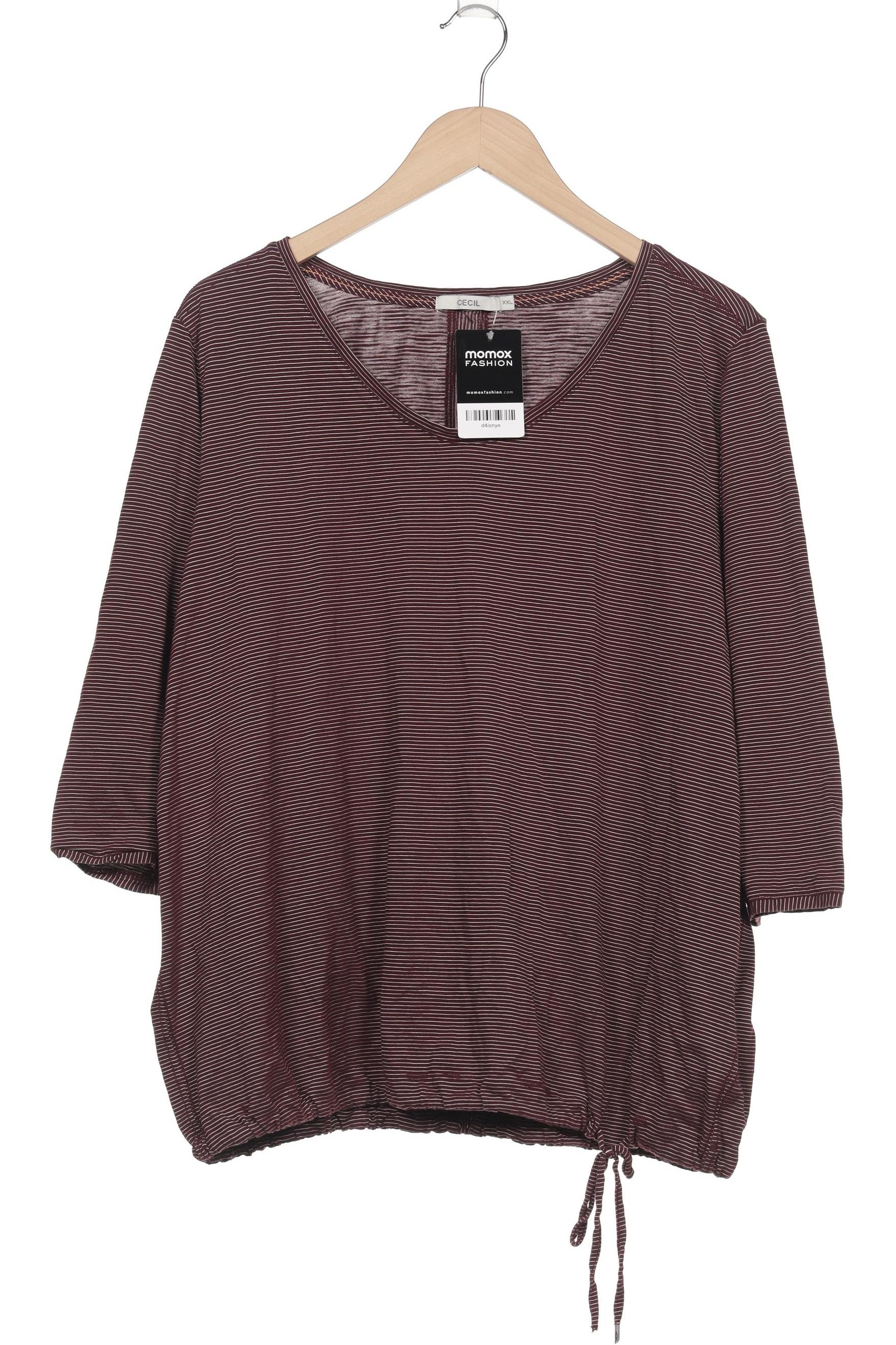 

Cecil Damen Langarmshirt, bordeaux, Gr. 46
