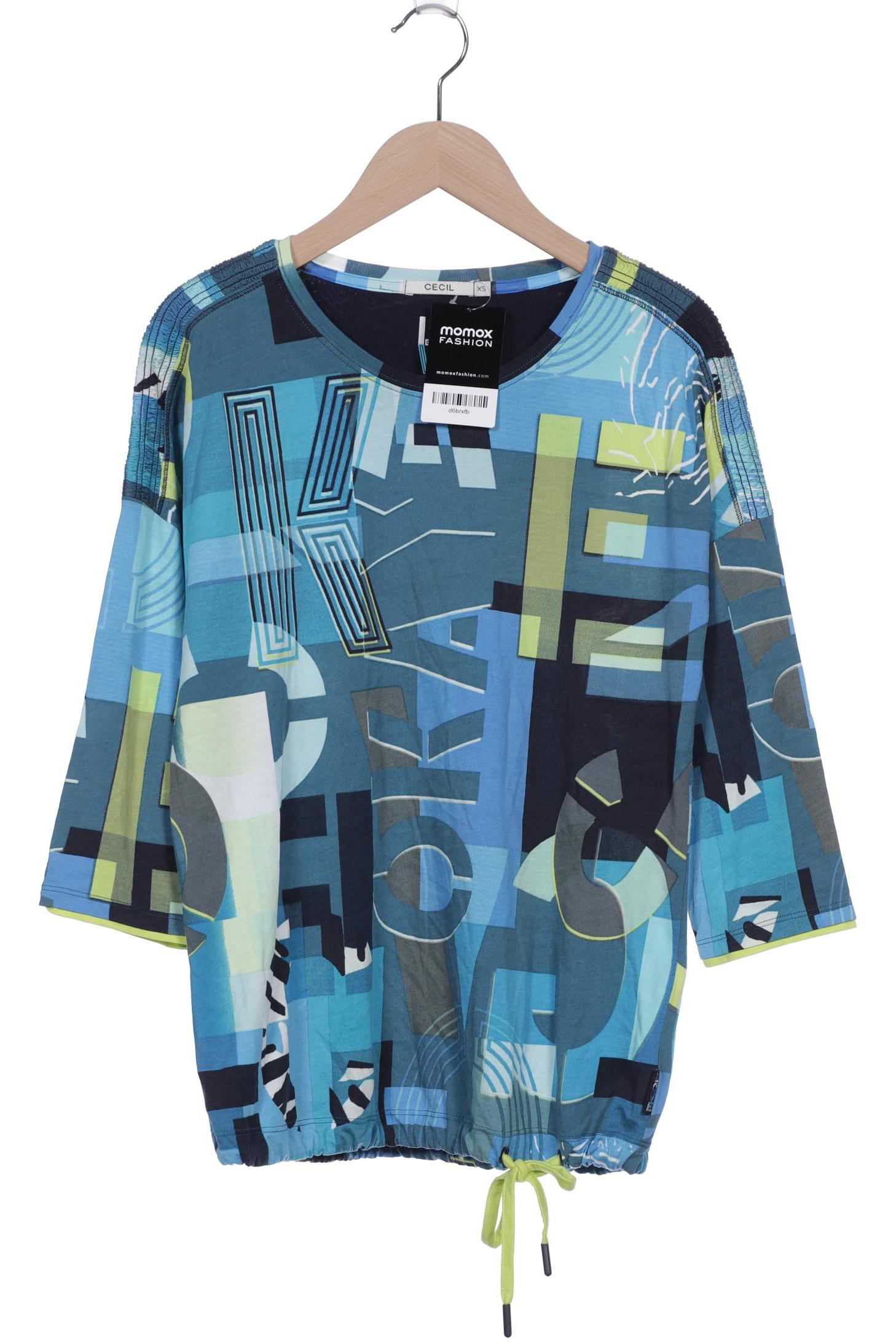 

CECIL Damen Langarmshirt, blau