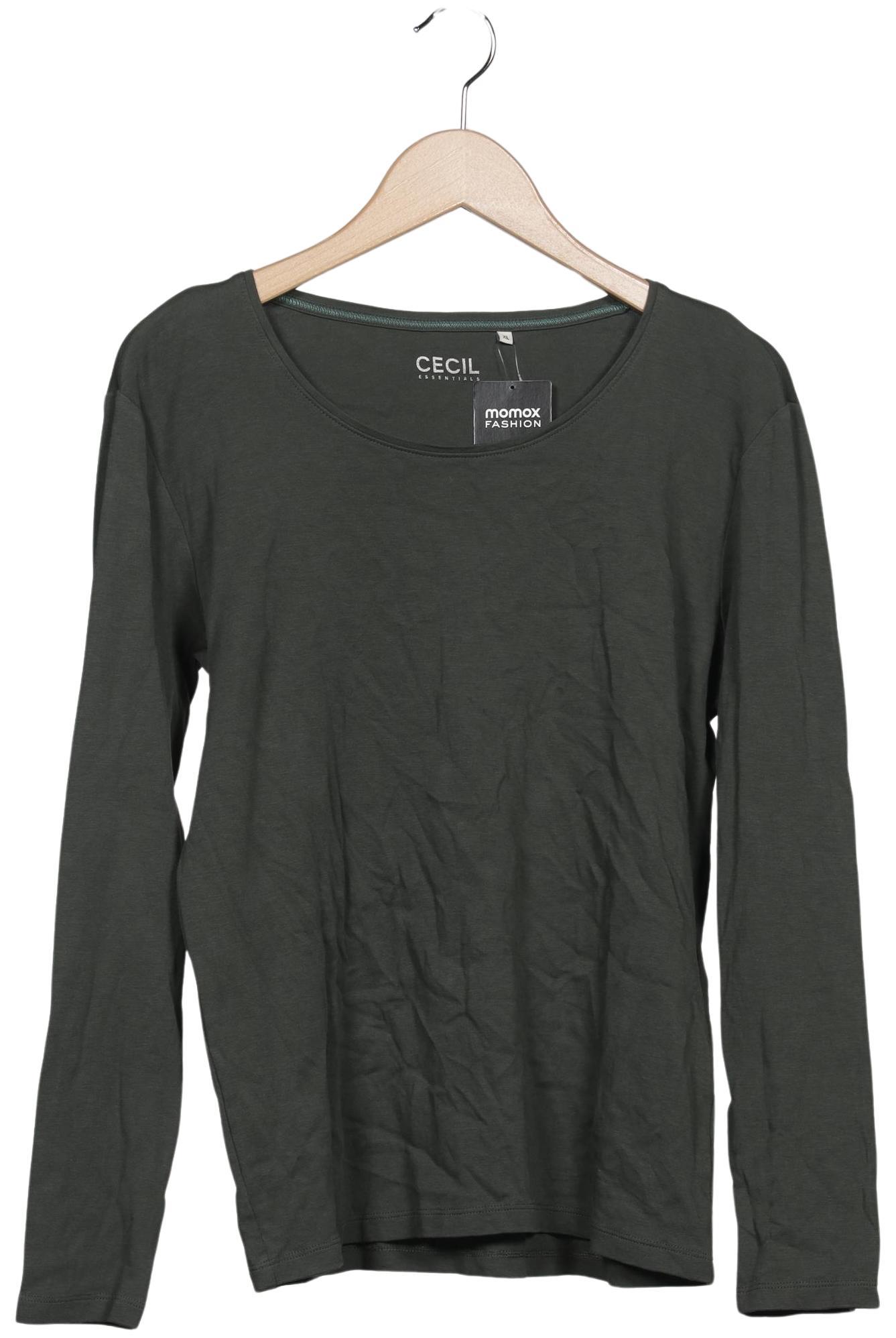 

Cecil Damen Langarmshirt, grün, Gr. 44
