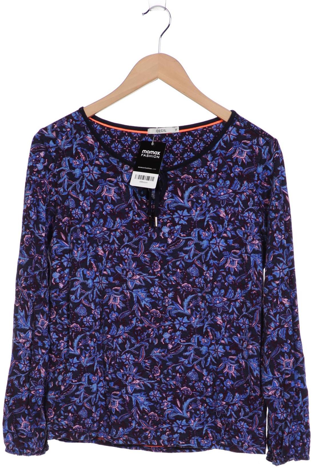 

Cecil Damen Langarmshirt, marineblau, Gr. 38
