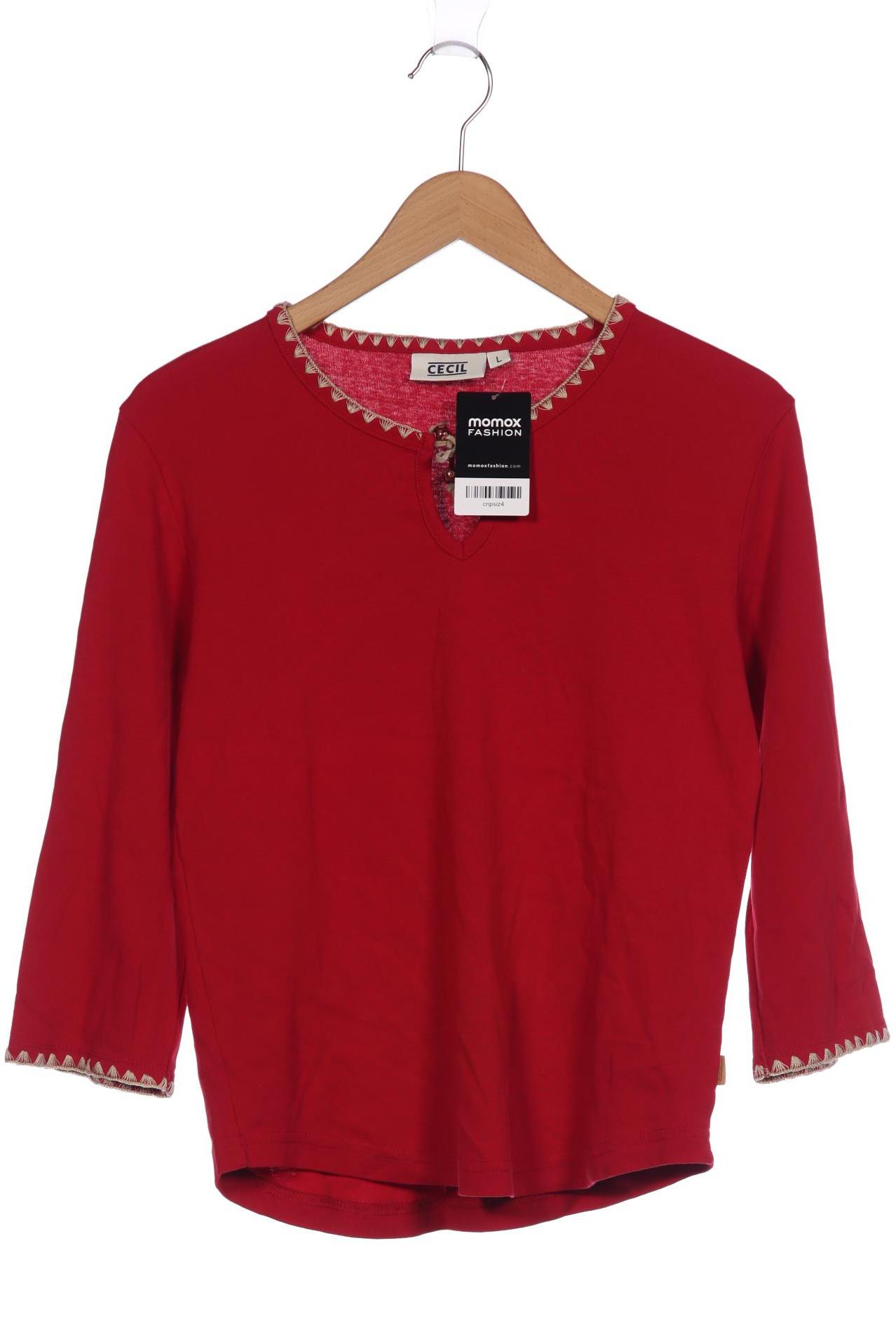 

CECIL Damen Langarmshirt, rot