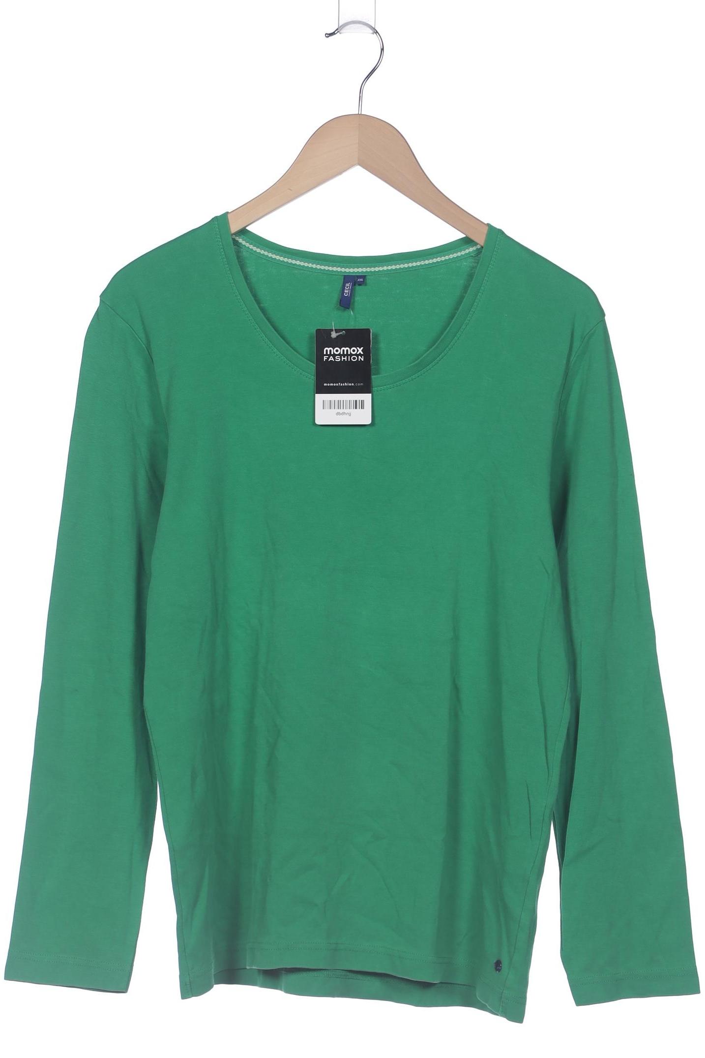 

Cecil Damen Langarmshirt, grün, Gr. 46