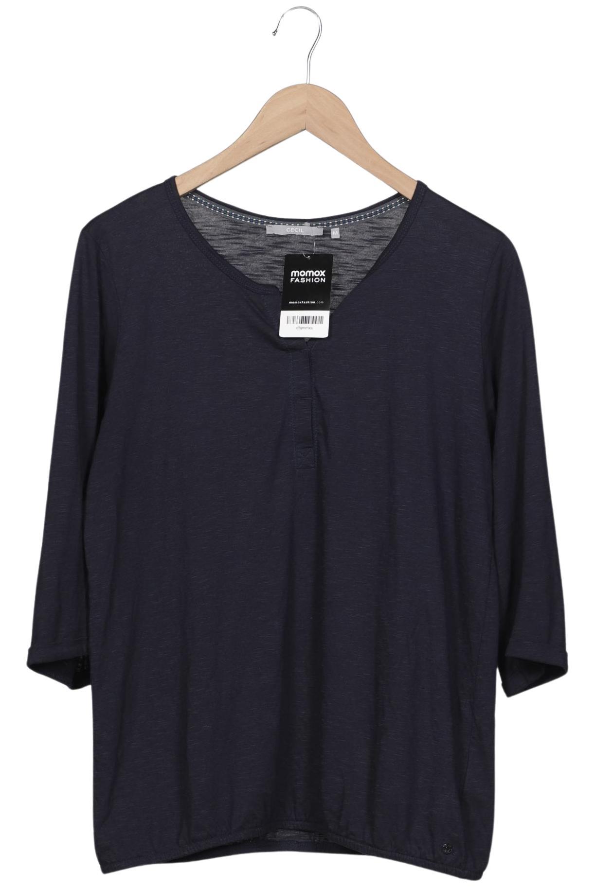 

Cecil Damen Langarmshirt, marineblau, Gr. 38