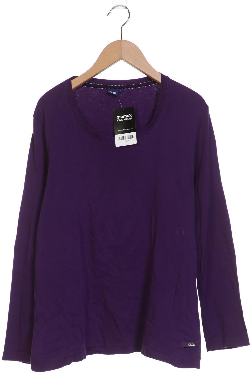 

Cecil Damen Langarmshirt, flieder, Gr. 42