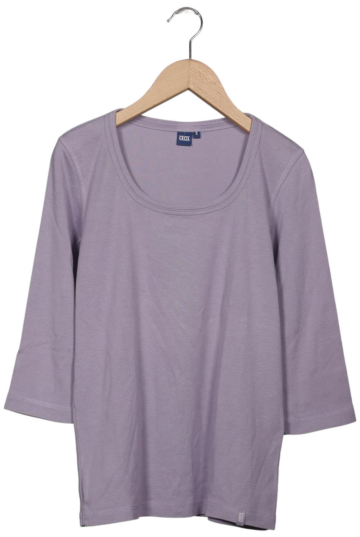 

Cecil Damen Langarmshirt, flieder, Gr. 36