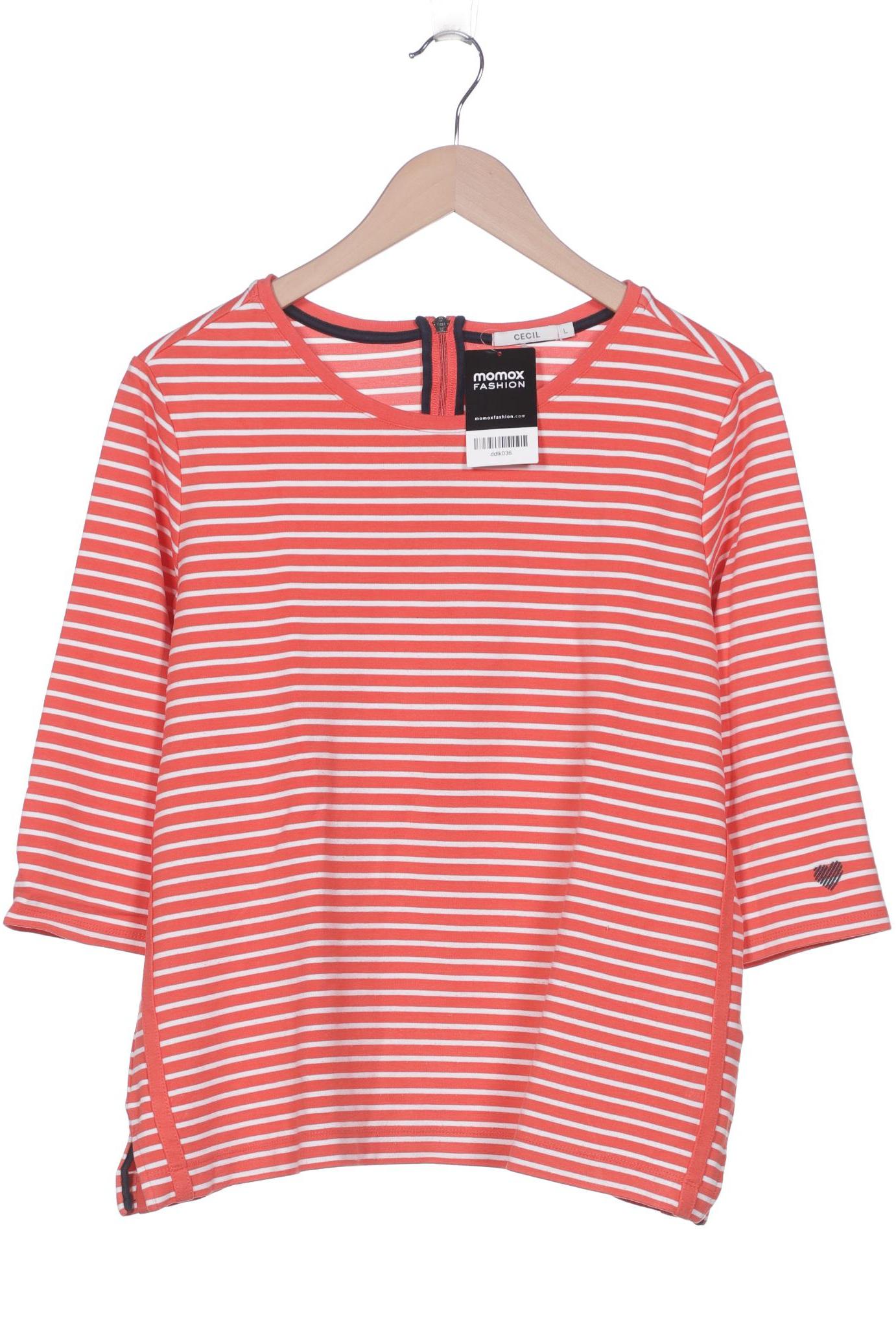 

CECIL Damen Langarmshirt, orange