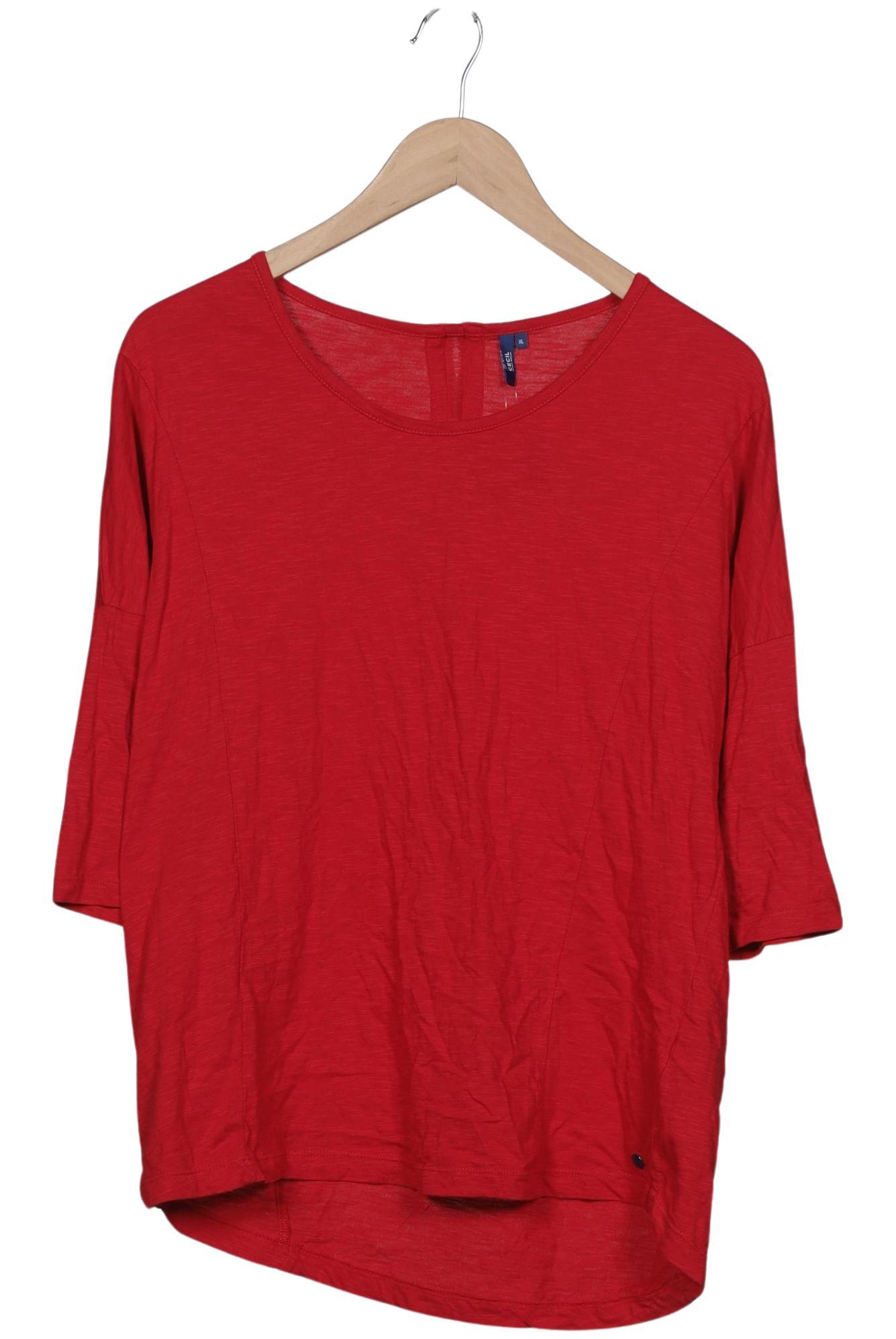 

Cecil Damen Langarmshirt, rot, Gr. 44