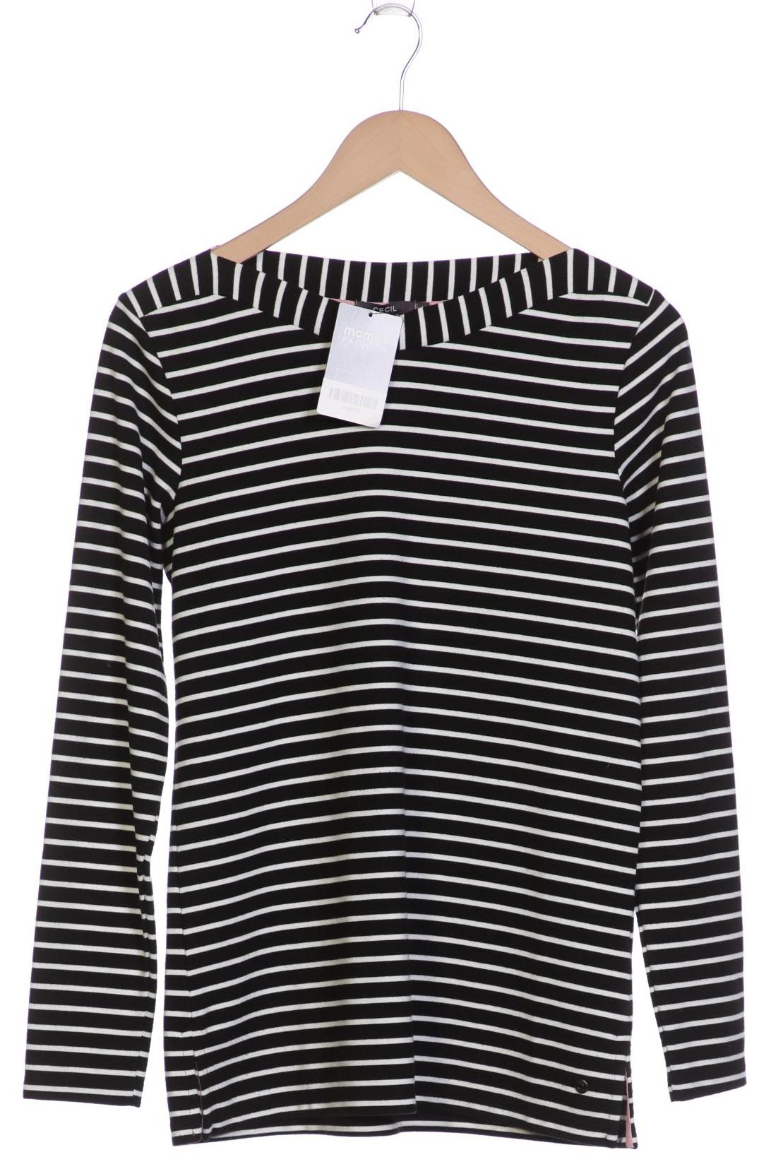 

Cecil Damen Langarmshirt, schwarz, Gr. 36