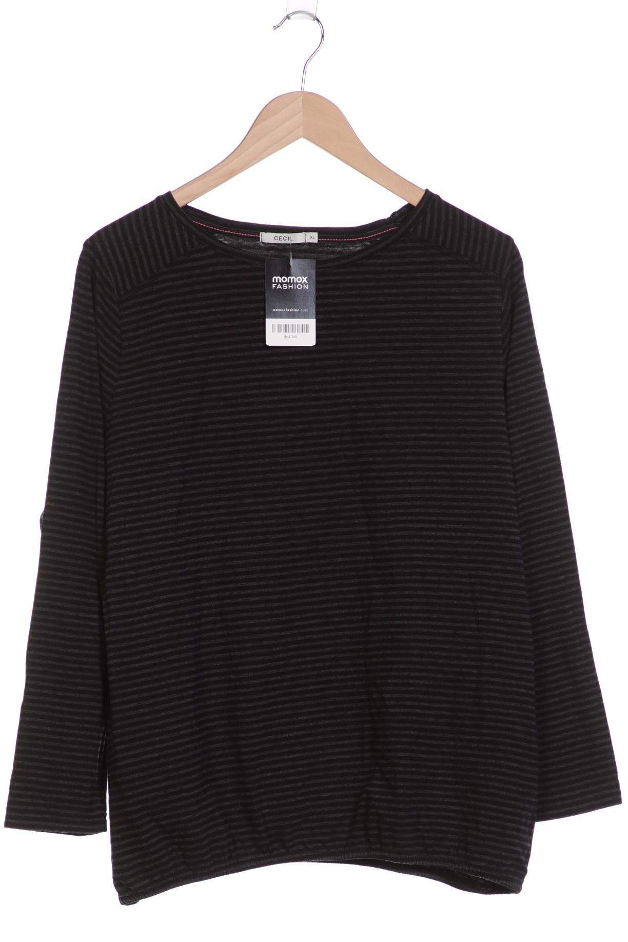 

Cecil Damen Langarmshirt, grau, Gr. 44