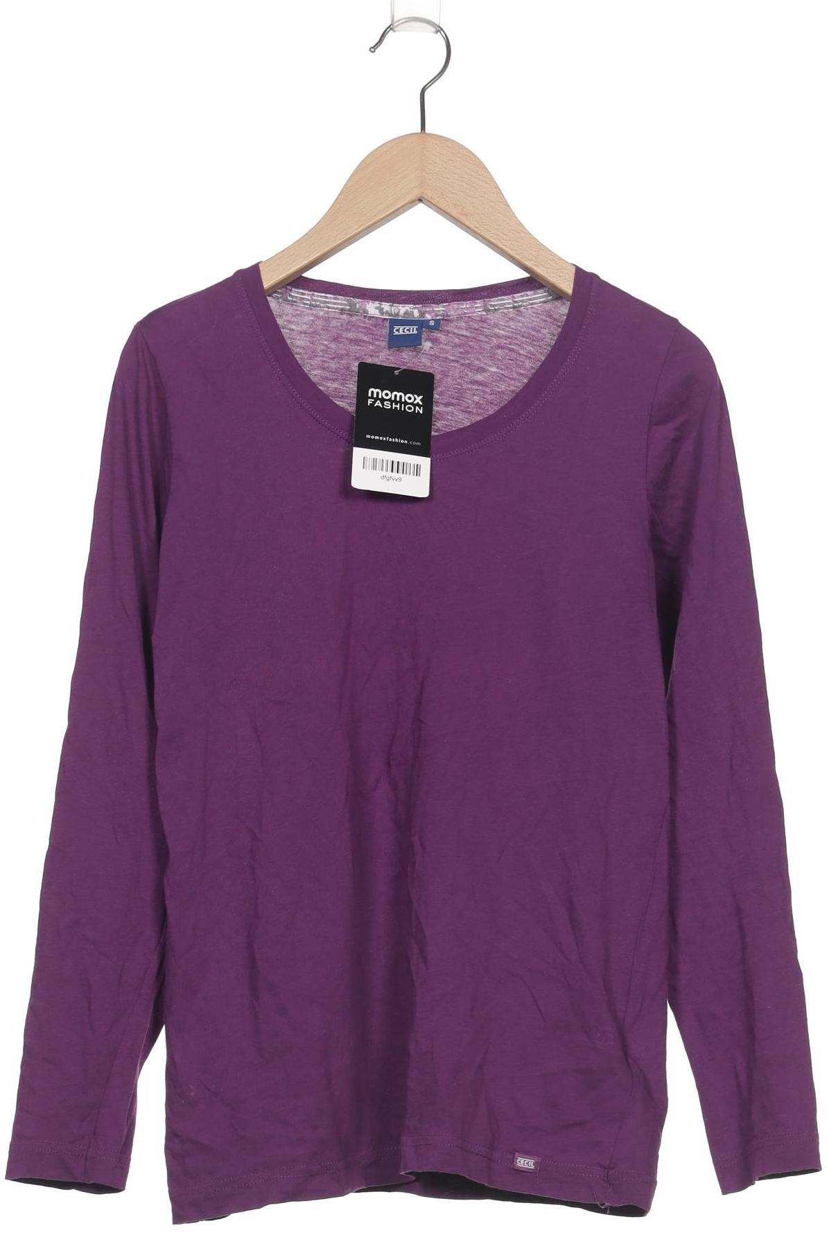 

Cecil Damen Langarmshirt, flieder, Gr. 36