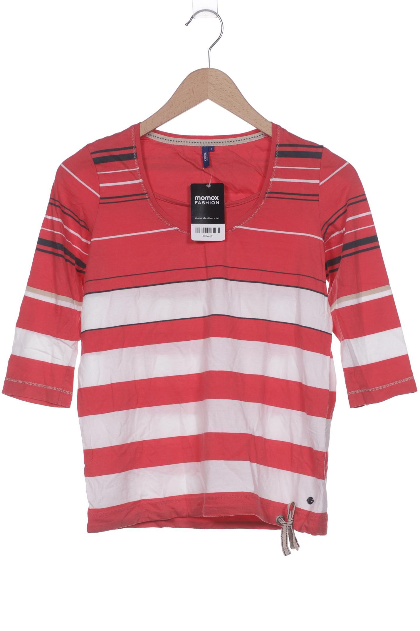 

Cecil Damen Langarmshirt, rot, Gr. 36
