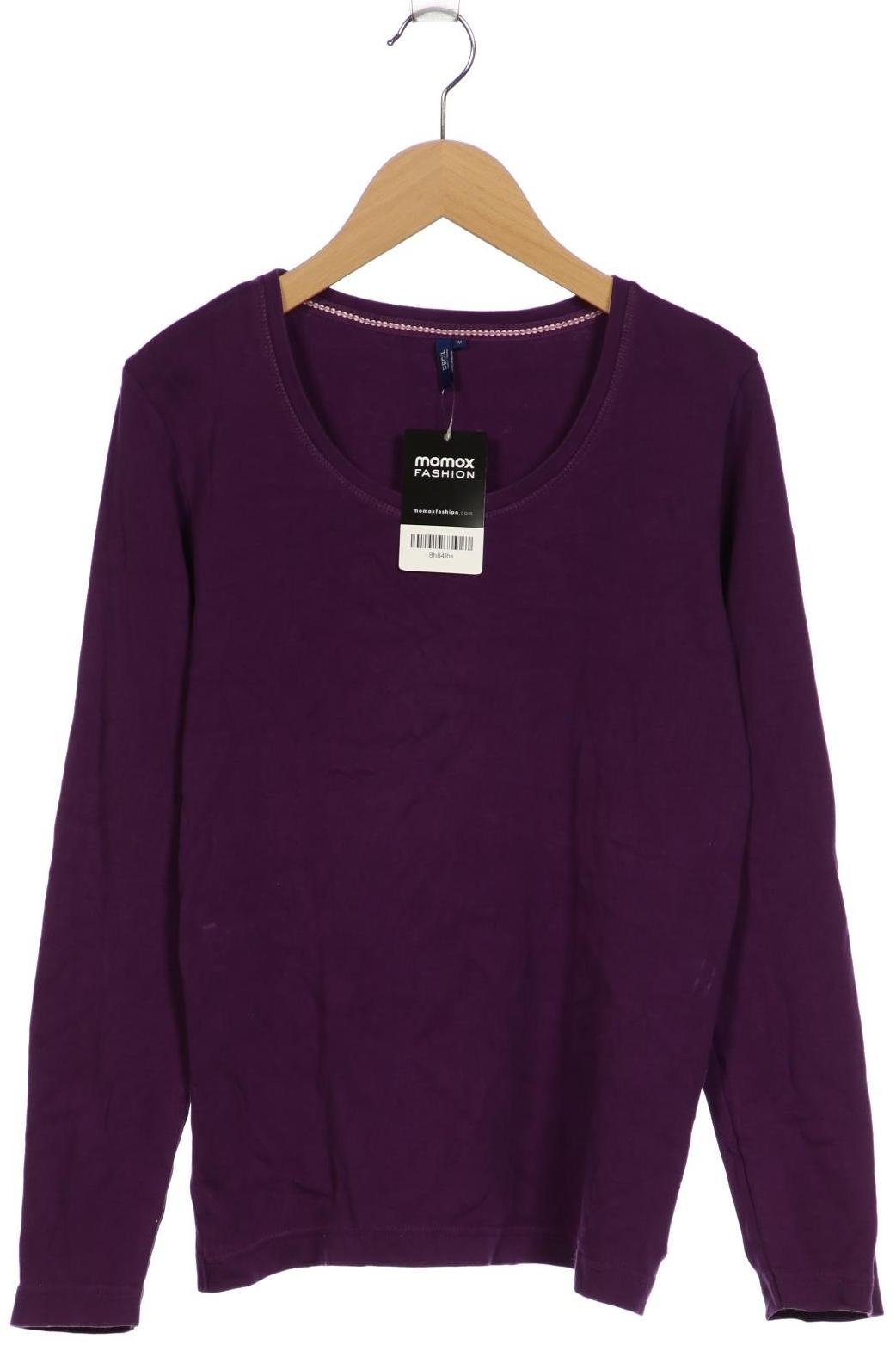 

Cecil Damen Langarmshirt, flieder, Gr. 38