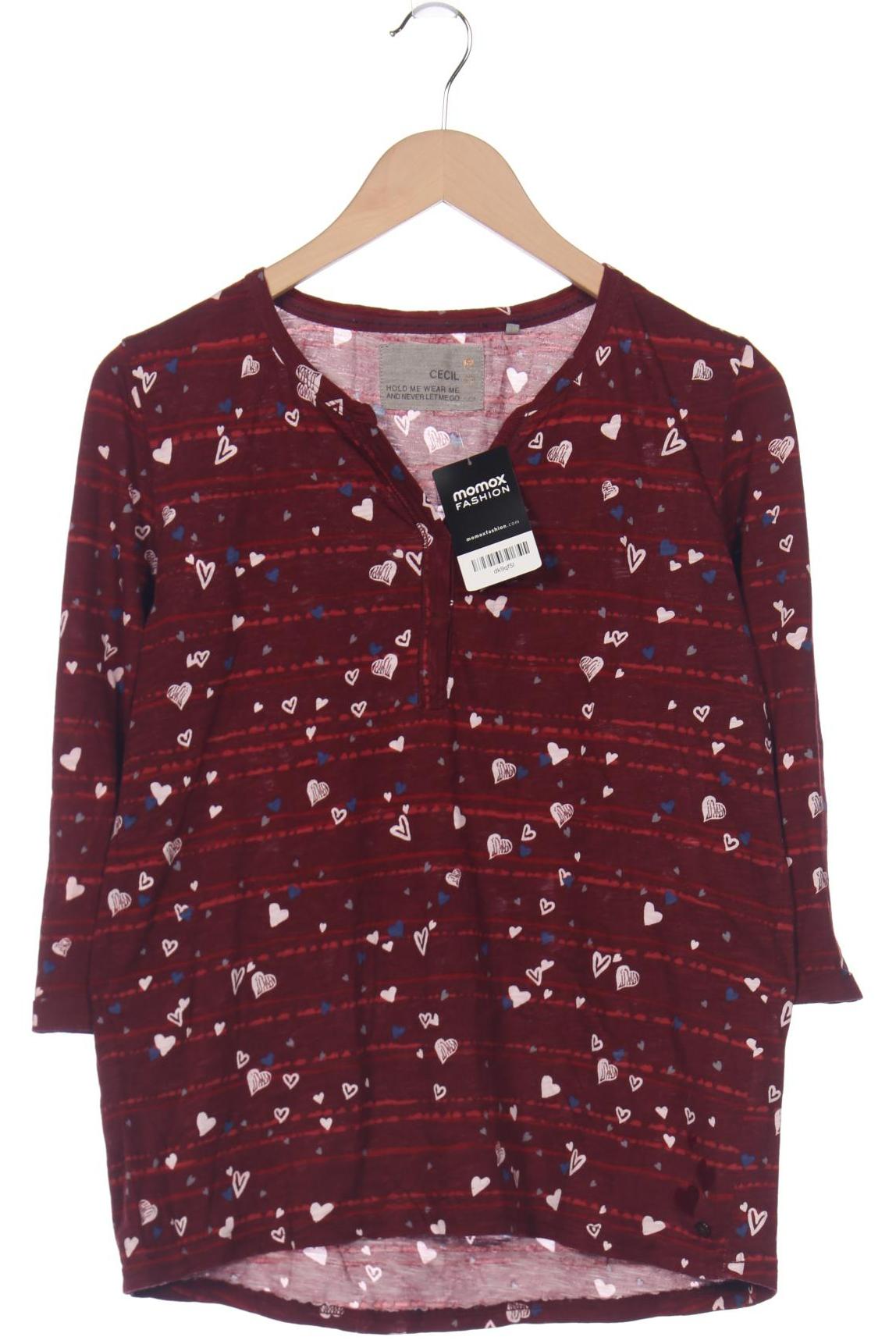 

CECIL Damen Langarmshirt, rot