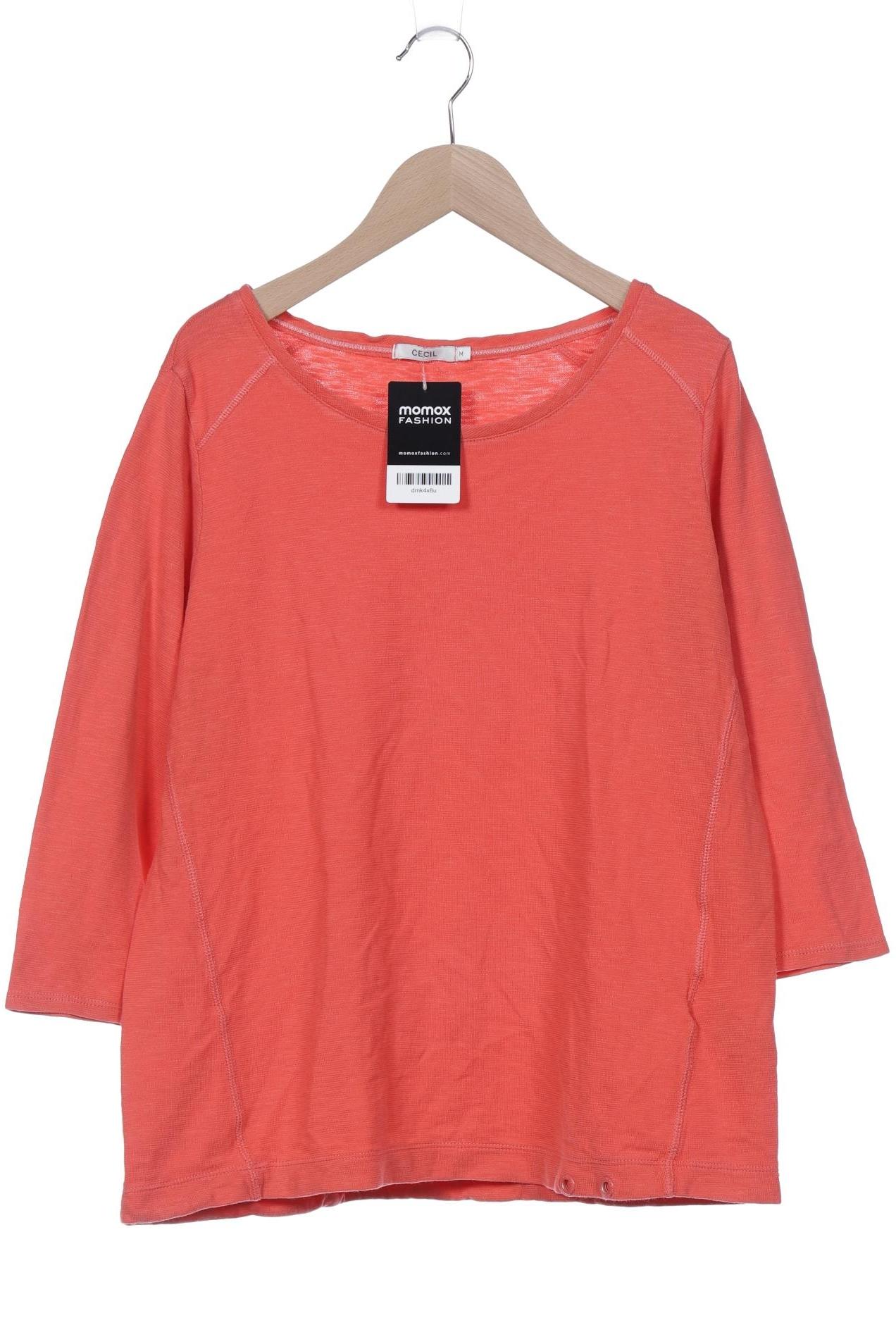

Cecil Damen Langarmshirt, orange, Gr. 38