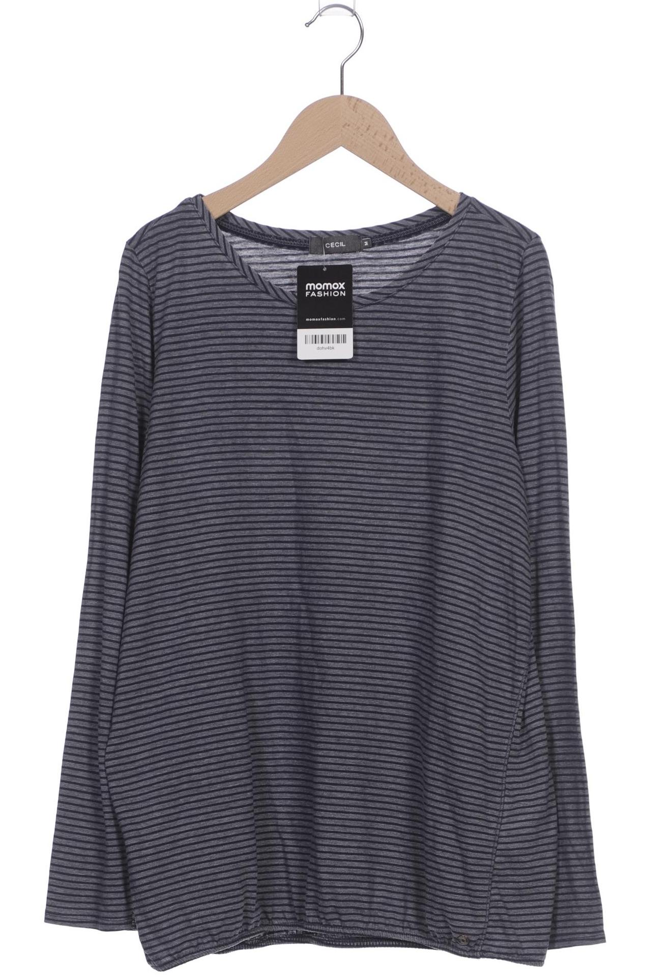 

Cecil Damen Langarmshirt, marineblau, Gr. 38