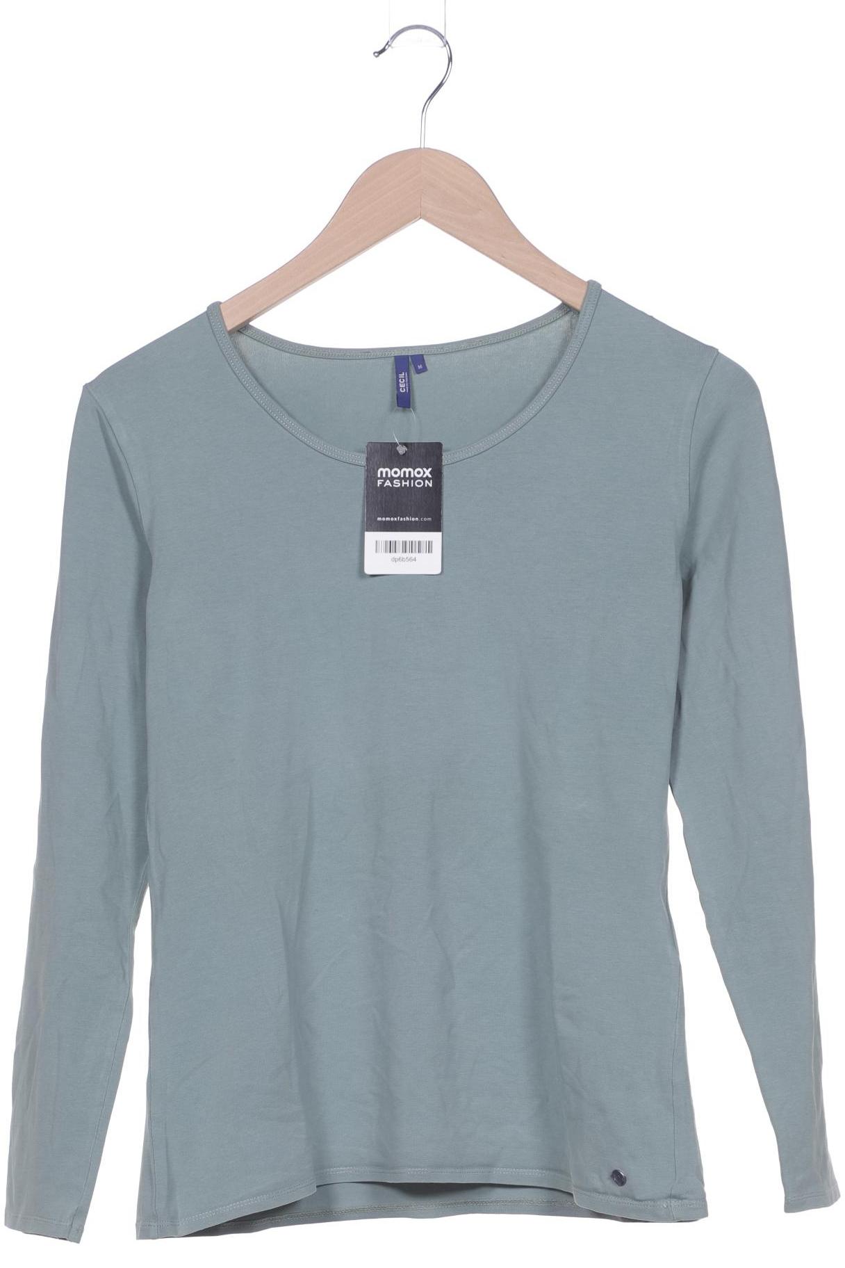 

Cecil Damen Langarmshirt, grün, Gr. 38