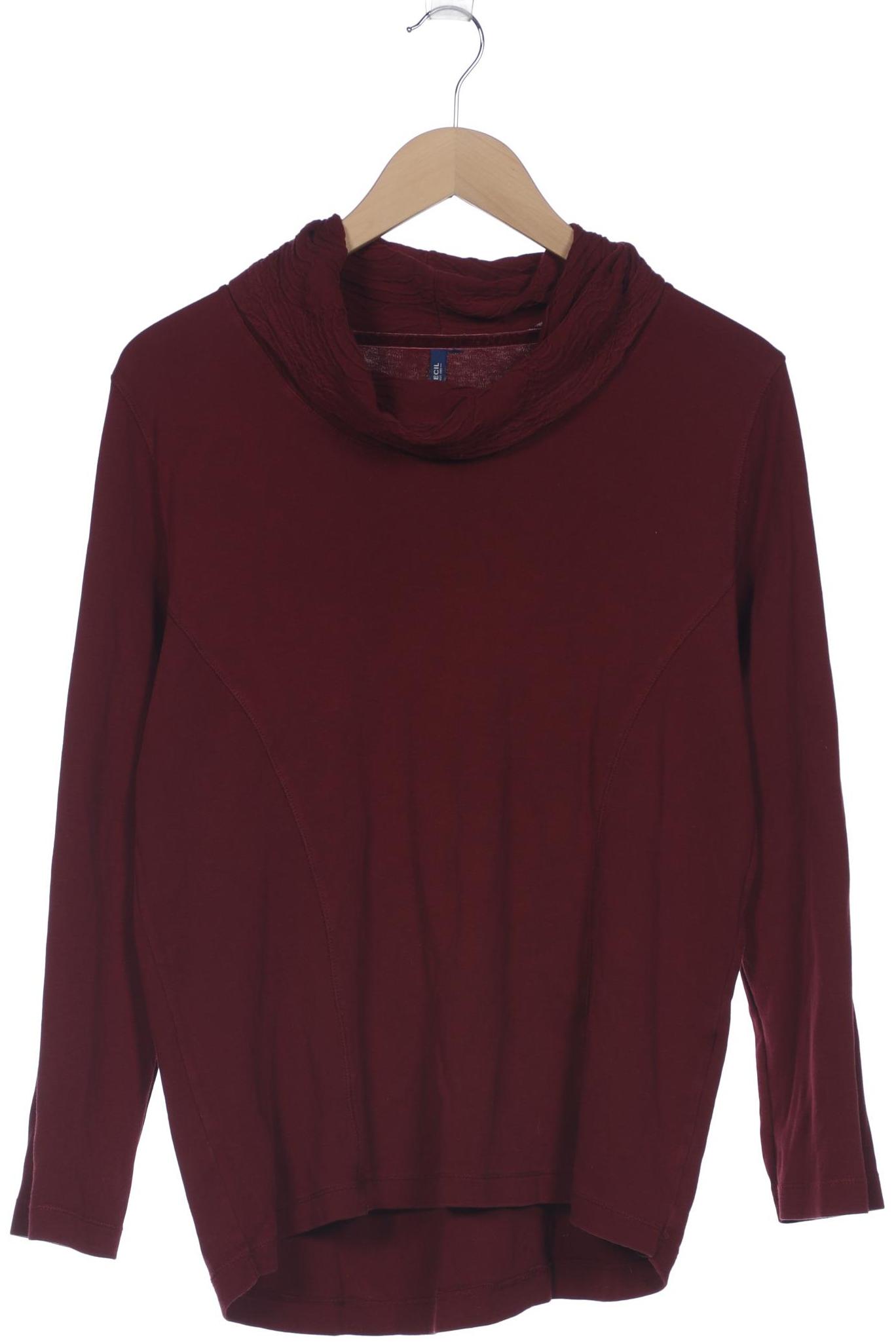 

Cecil Damen Langarmshirt, bordeaux, Gr. 44