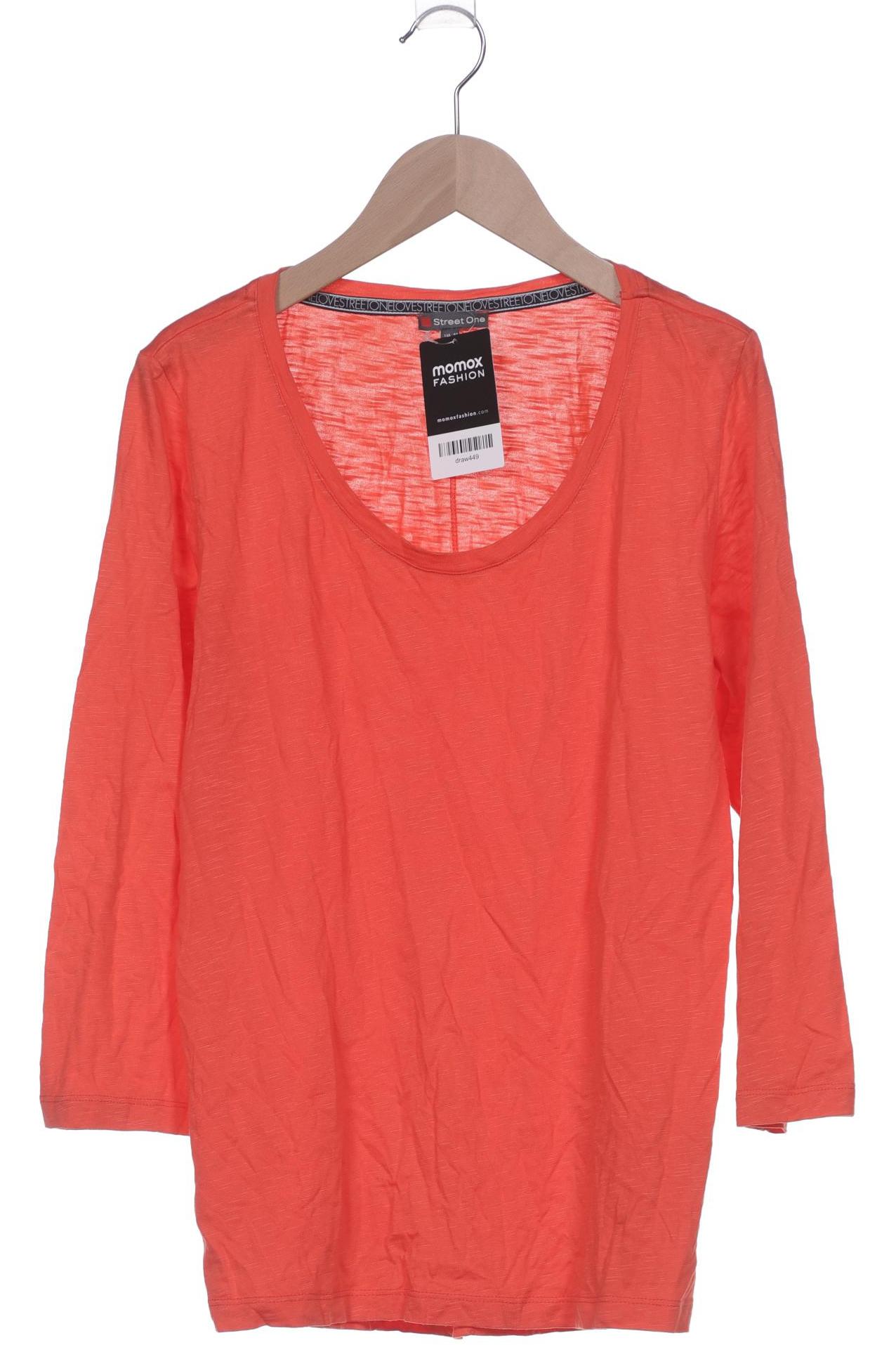 

Cecil Damen Langarmshirt, orange, Gr. 40