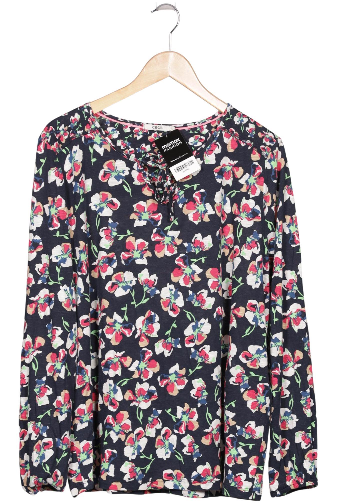 

Cecil Damen Langarmshirt, marineblau, Gr. 44