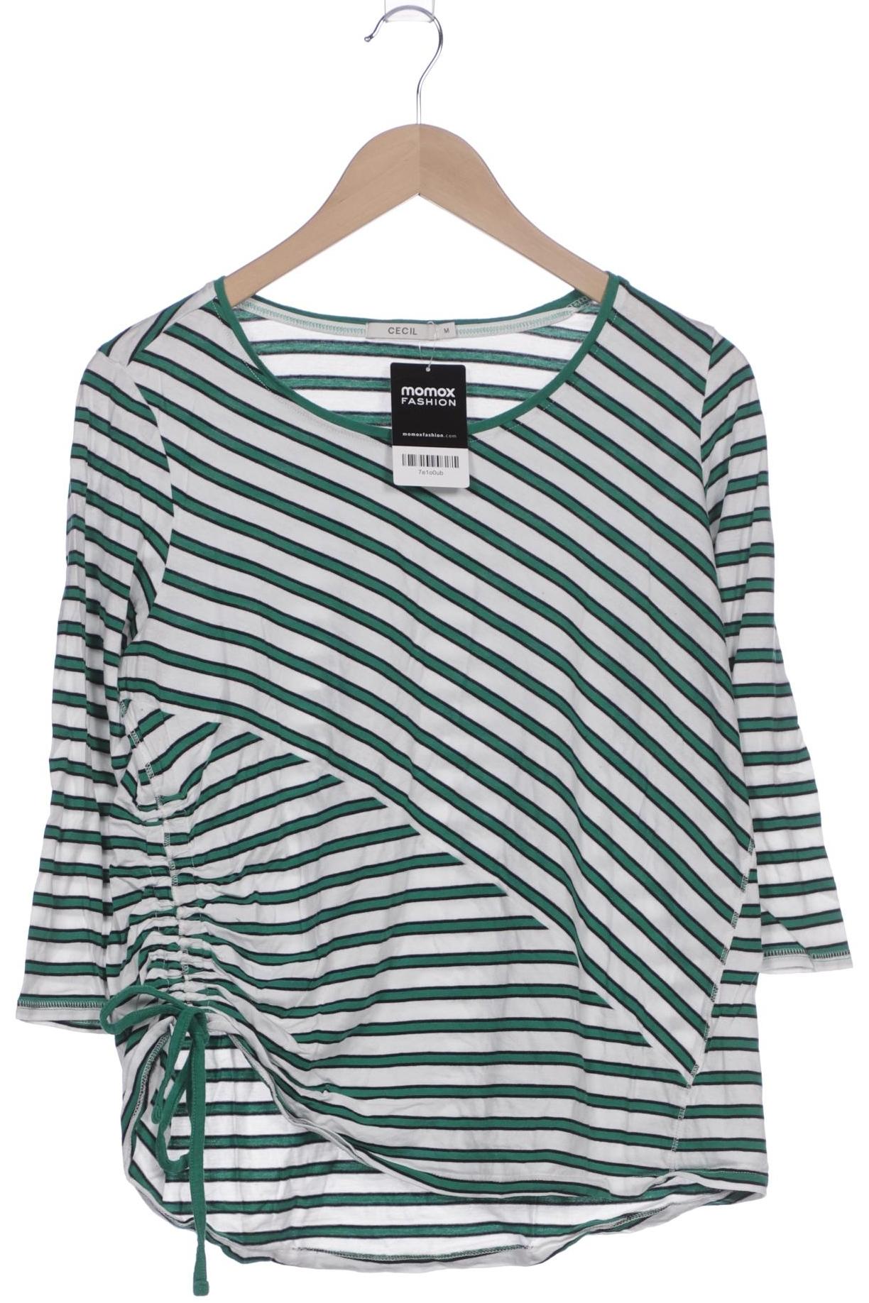 

Cecil Damen Langarmshirt, grün, Gr. 38