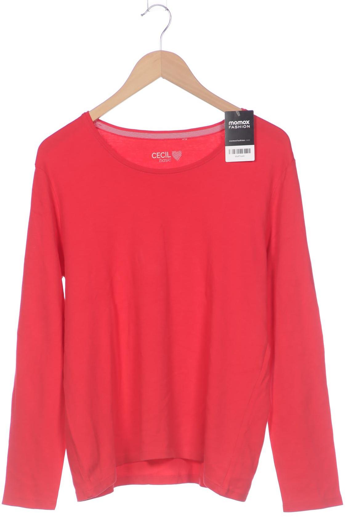 

Cecil Damen Langarmshirt, rot, Gr. 44