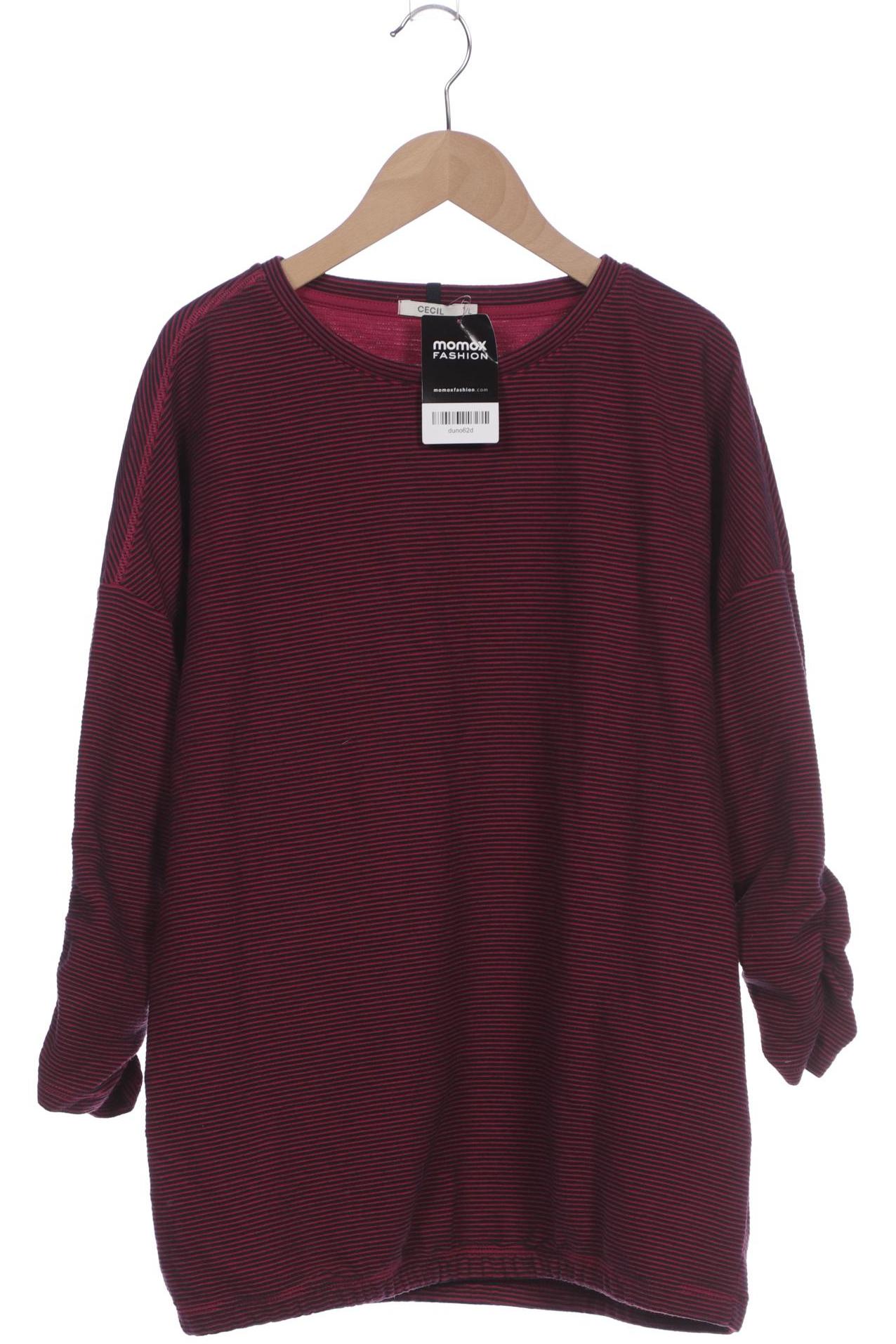 

Cecil Damen Langarmshirt, bordeaux, Gr. 42