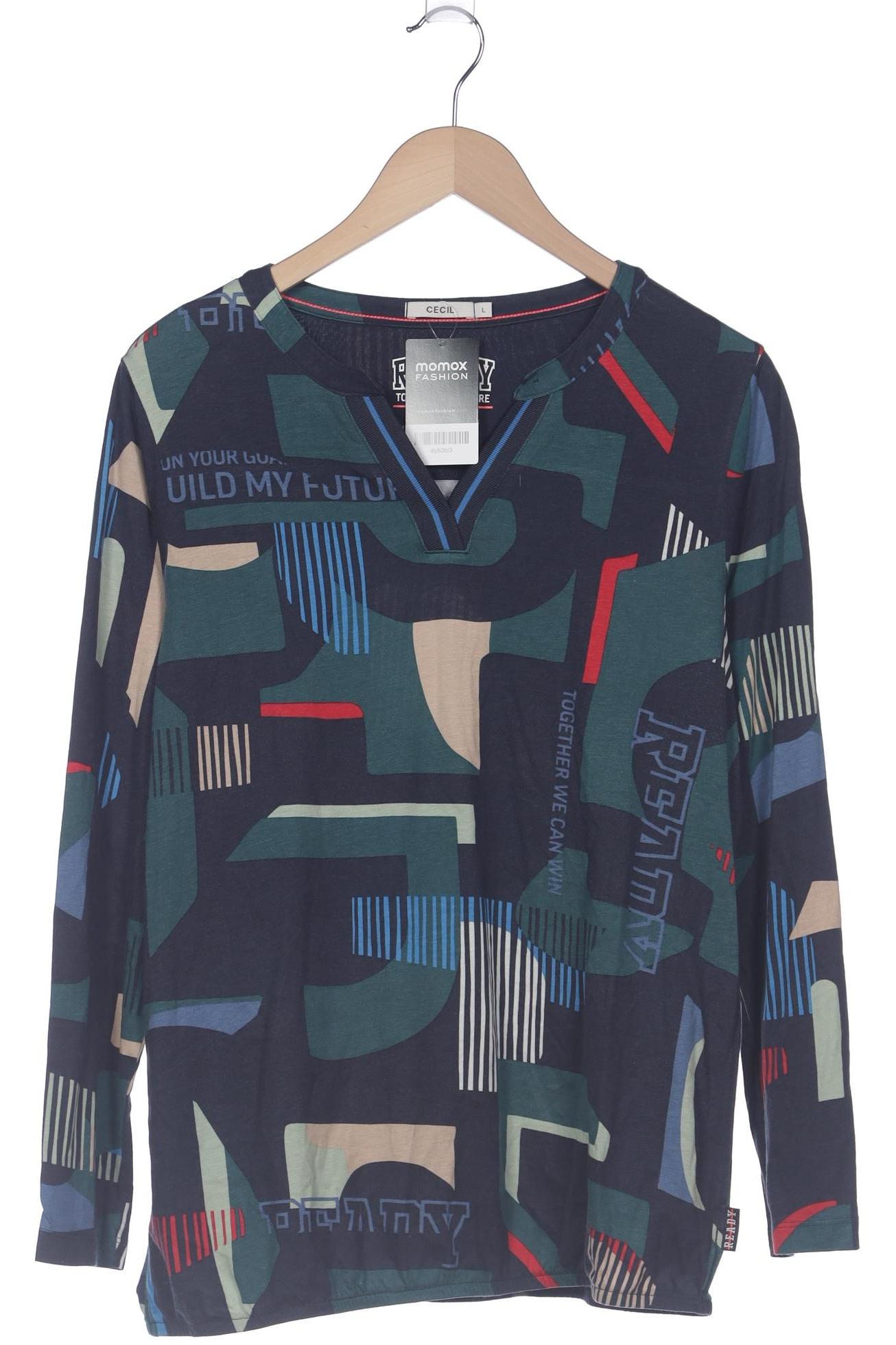 

Cecil Damen Langarmshirt, mehrfarbig, Gr. 42