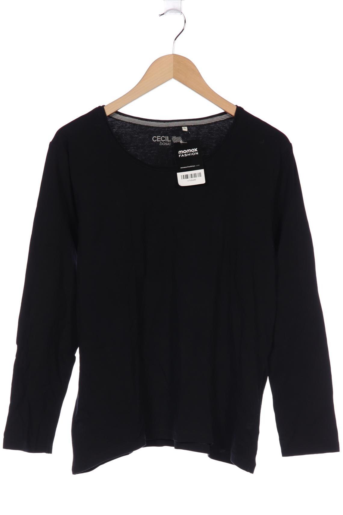 

Cecil Damen Langarmshirt, schwarz, Gr. 44