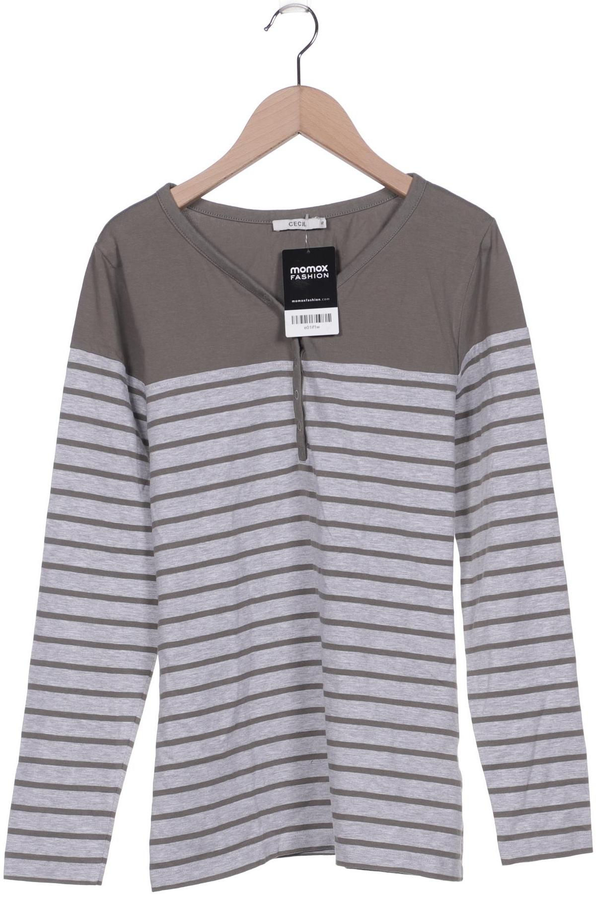 

CECIL Damen Langarmshirt, grau