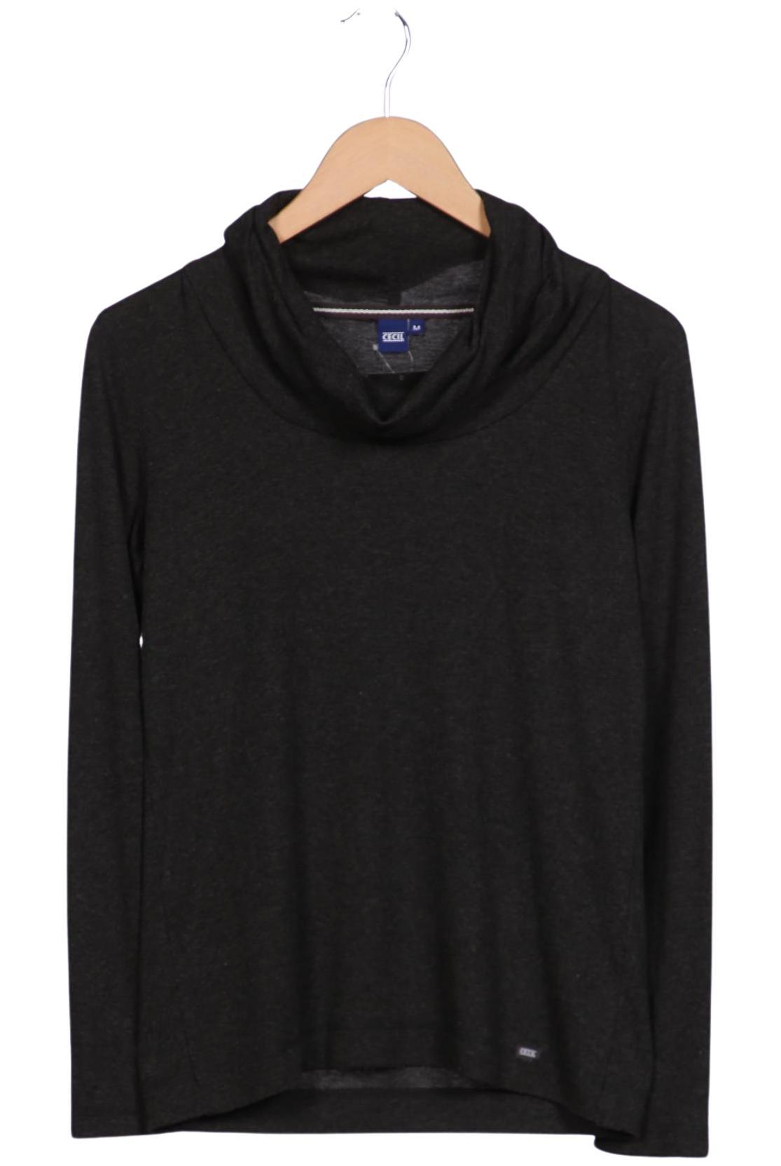 

Cecil Damen Langarmshirt, grau, Gr. 38