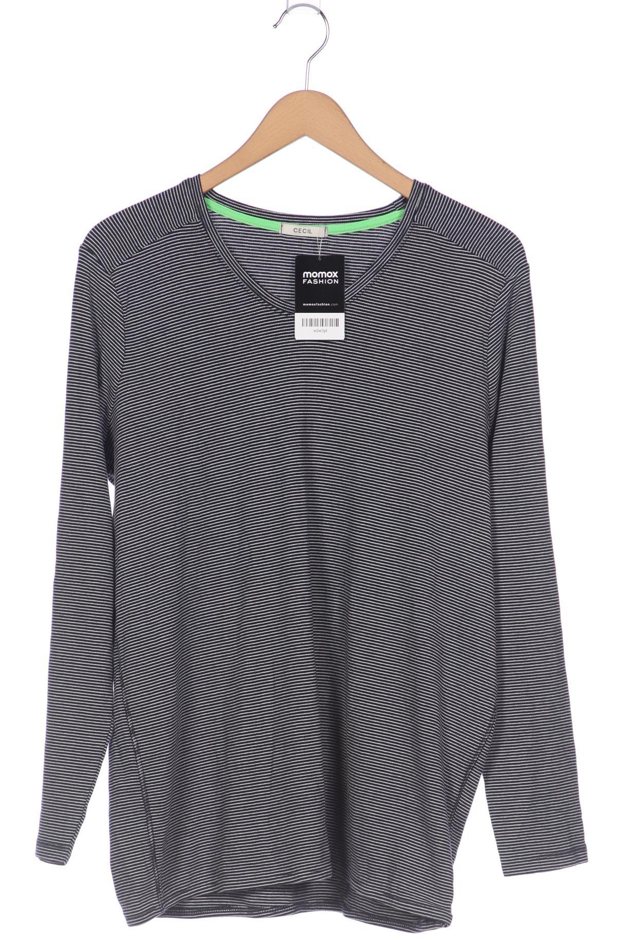 

Cecil Damen Langarmshirt, schwarz, Gr. 46