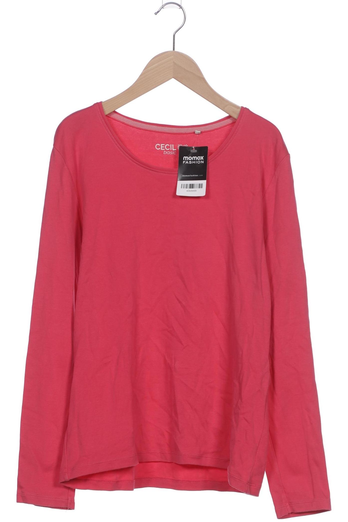 

Cecil Damen Langarmshirt, pink, Gr. 42