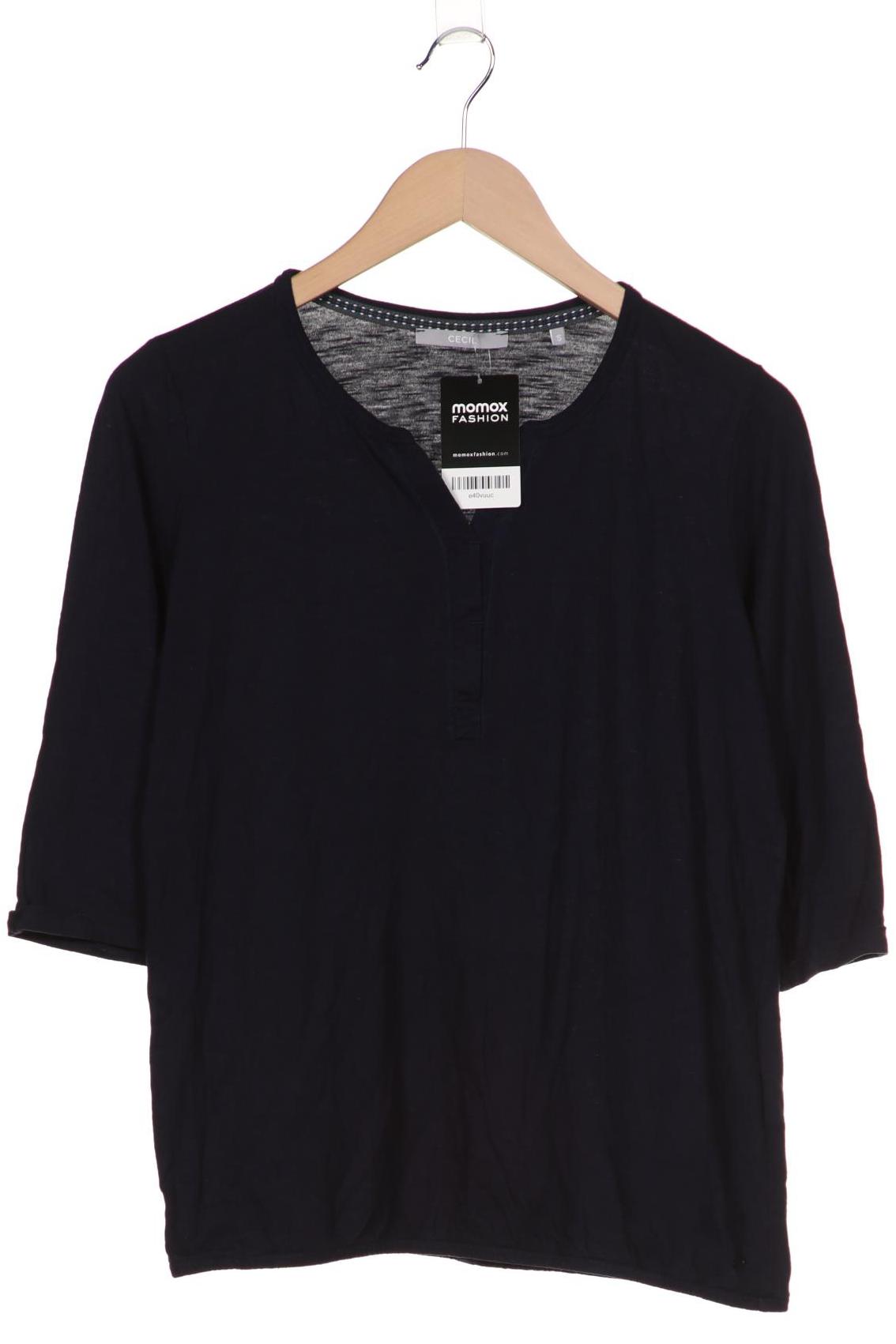 

CECIL Damen Langarmshirt, marineblau