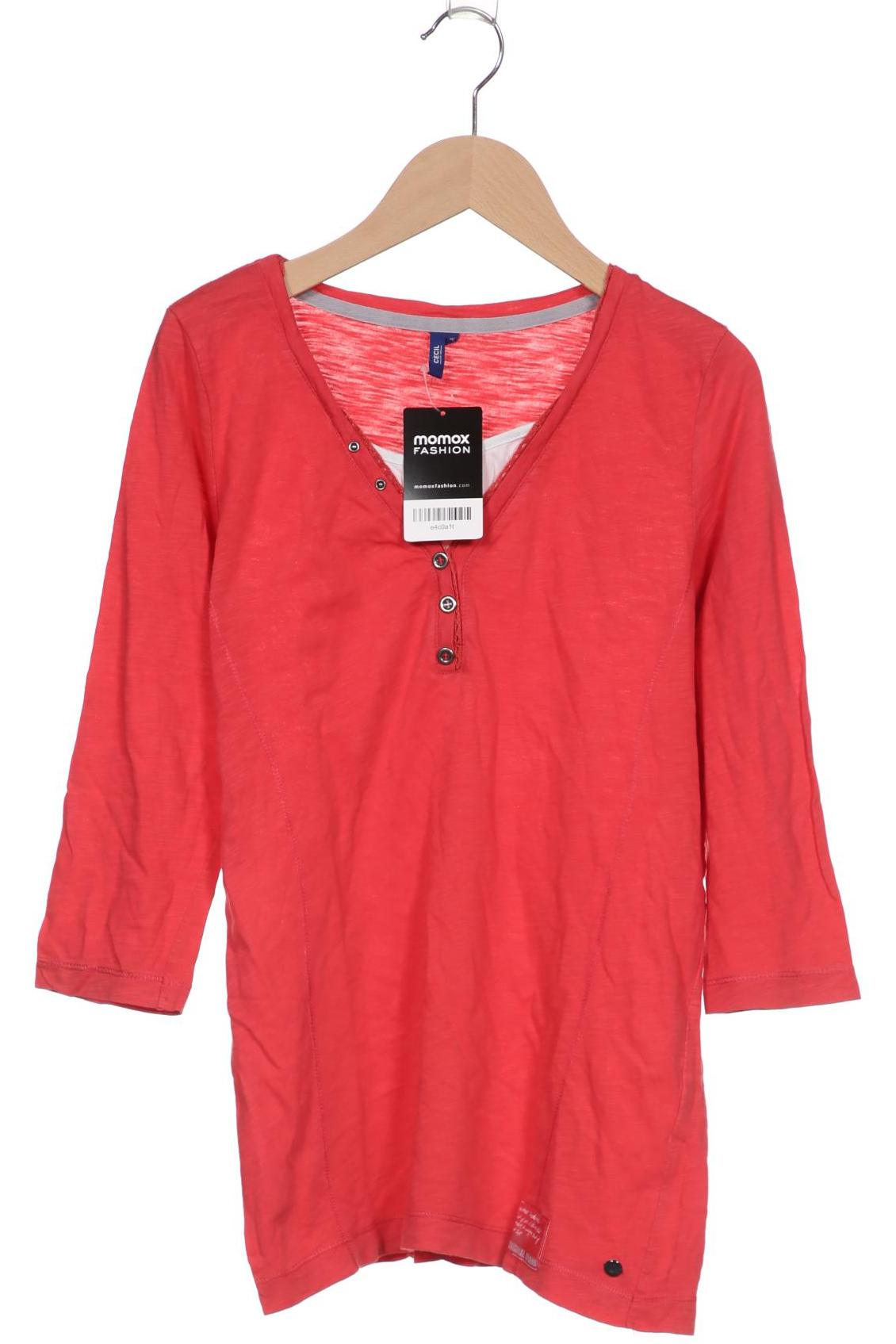 

Cecil Damen Langarmshirt, pink, Gr. 36