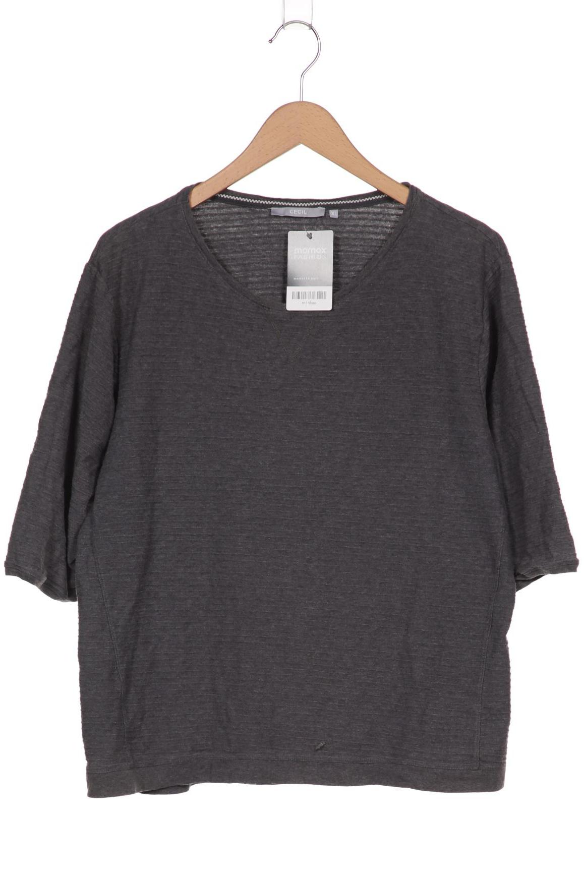 

Cecil Damen Langarmshirt, grau, Gr. 44