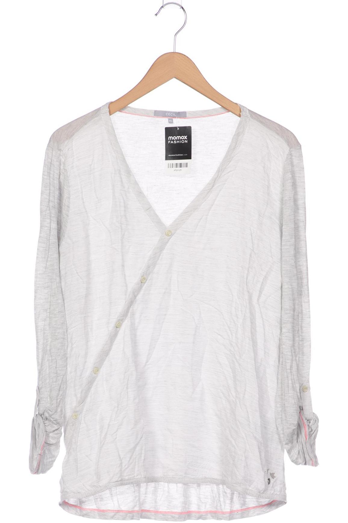 

Cecil Damen Langarmshirt, grau, Gr. 44
