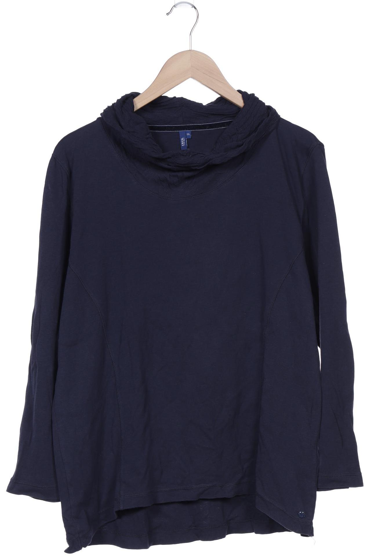 

Cecil Damen Langarmshirt, marineblau, Gr. 46
